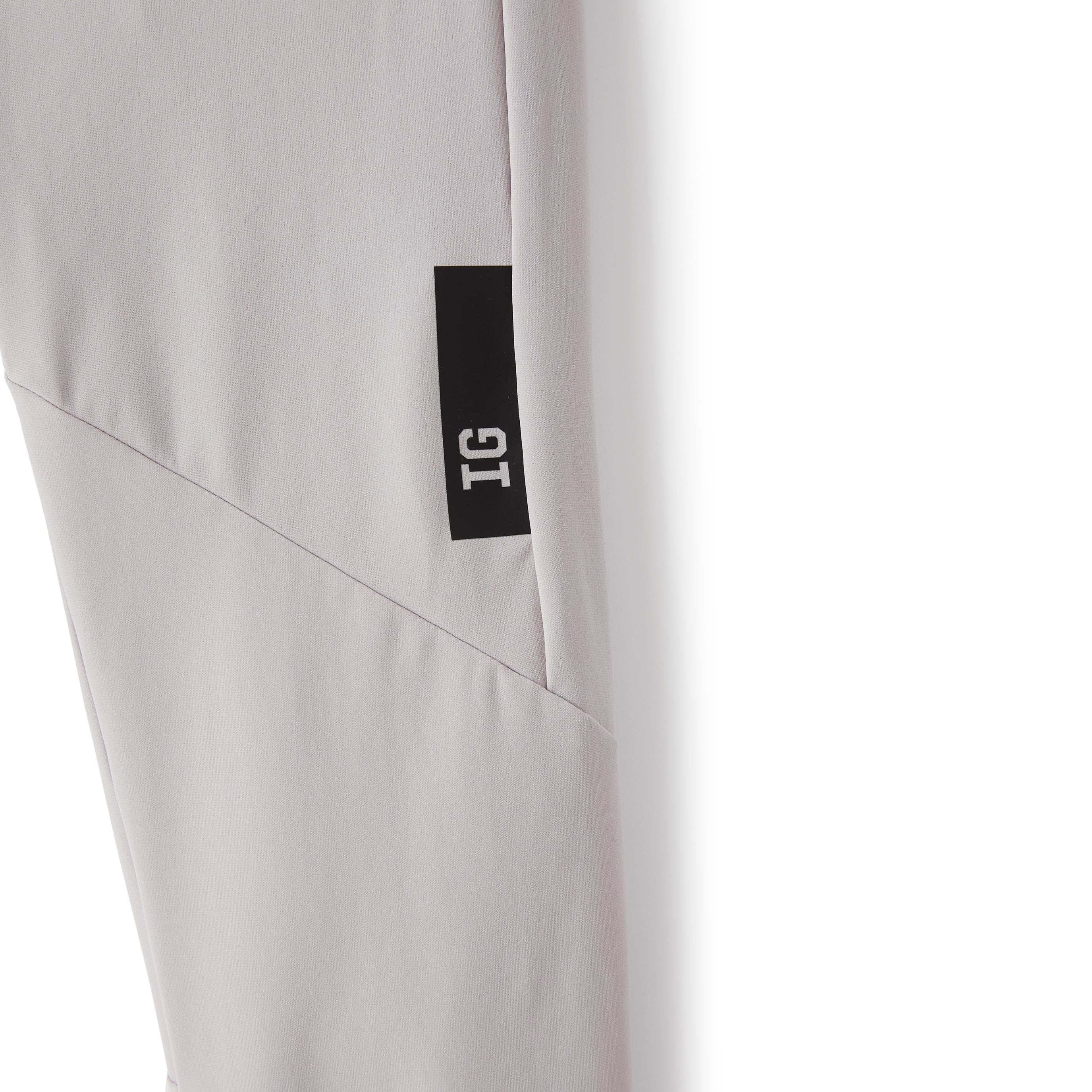 Girls Grey "IG" Sport Leggings