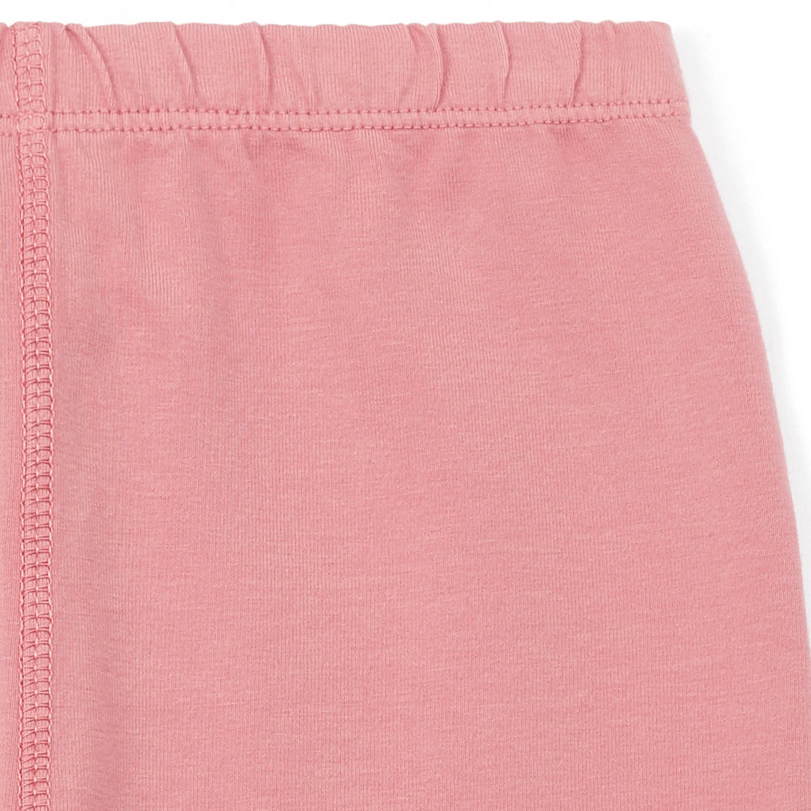 Girls Pink Cotton Leggings