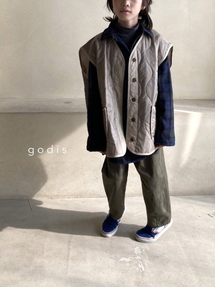 Boys & Girls Brown Gilet