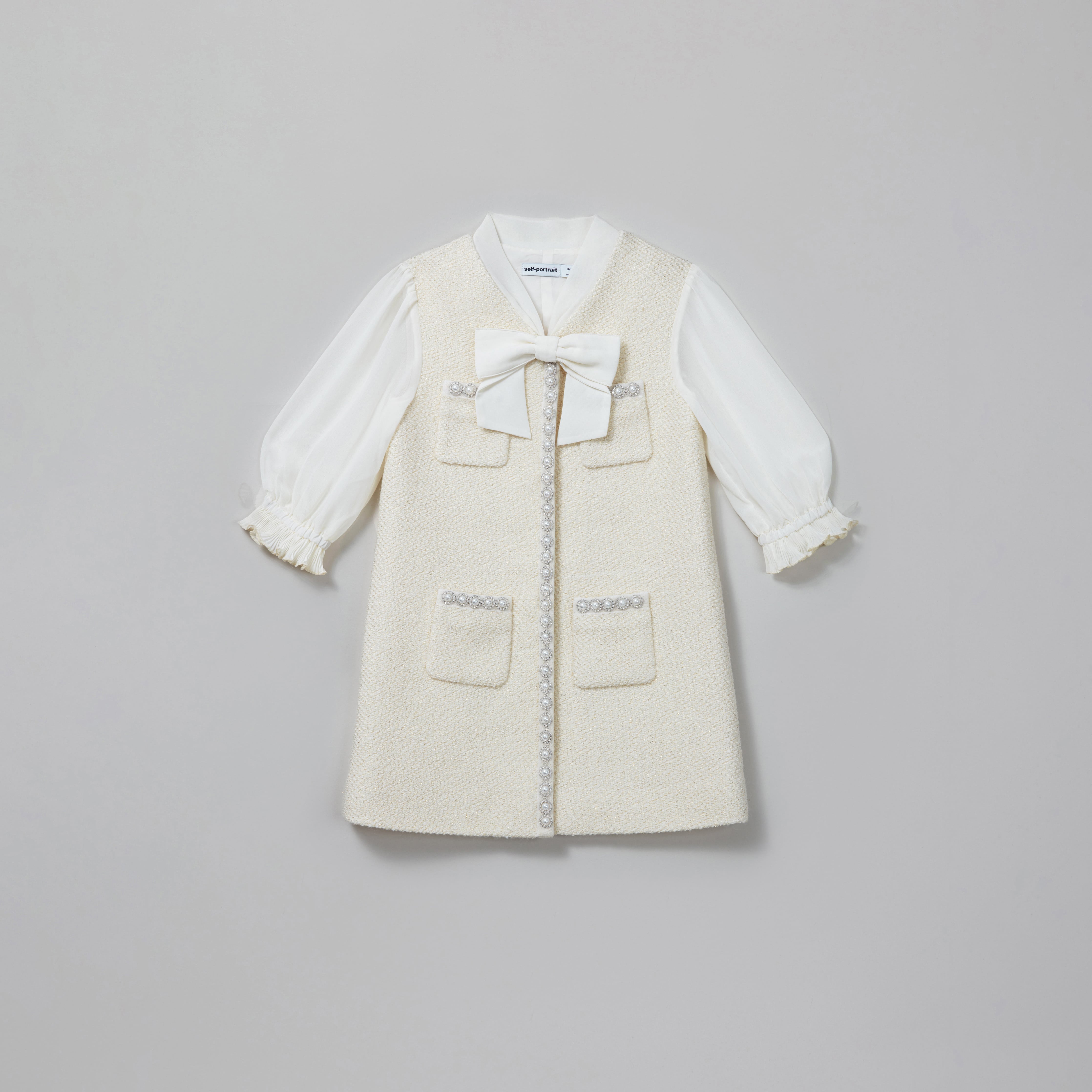 Girls Ivory Dress