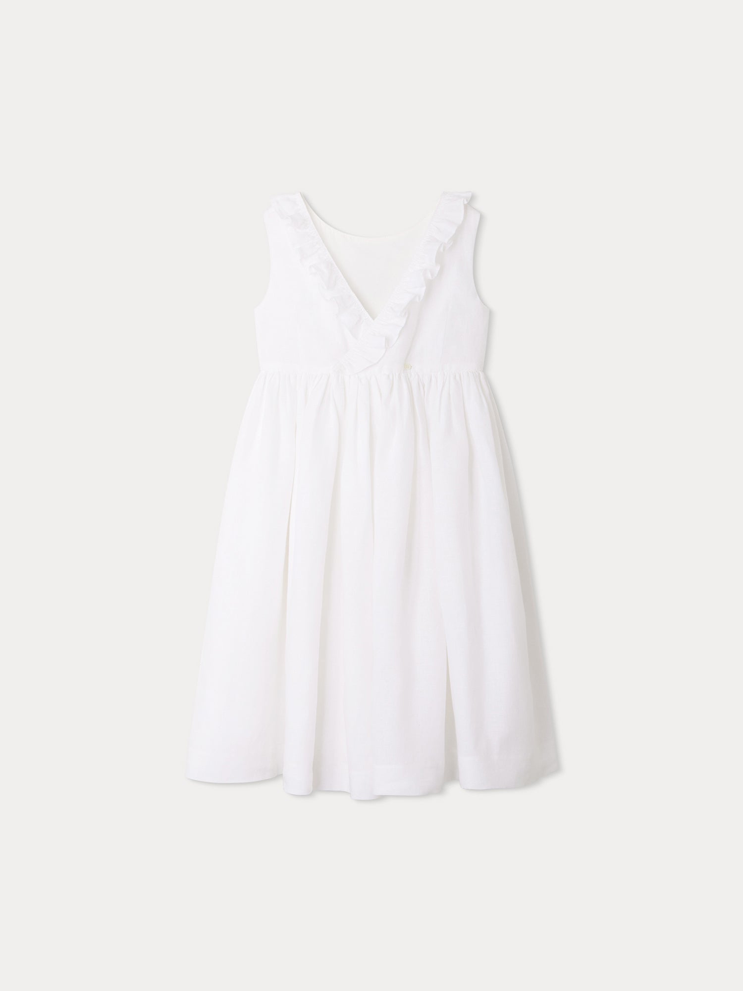 Girls White Dress
