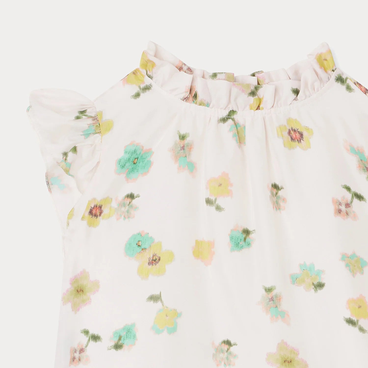 Girls Pink Floral Dress