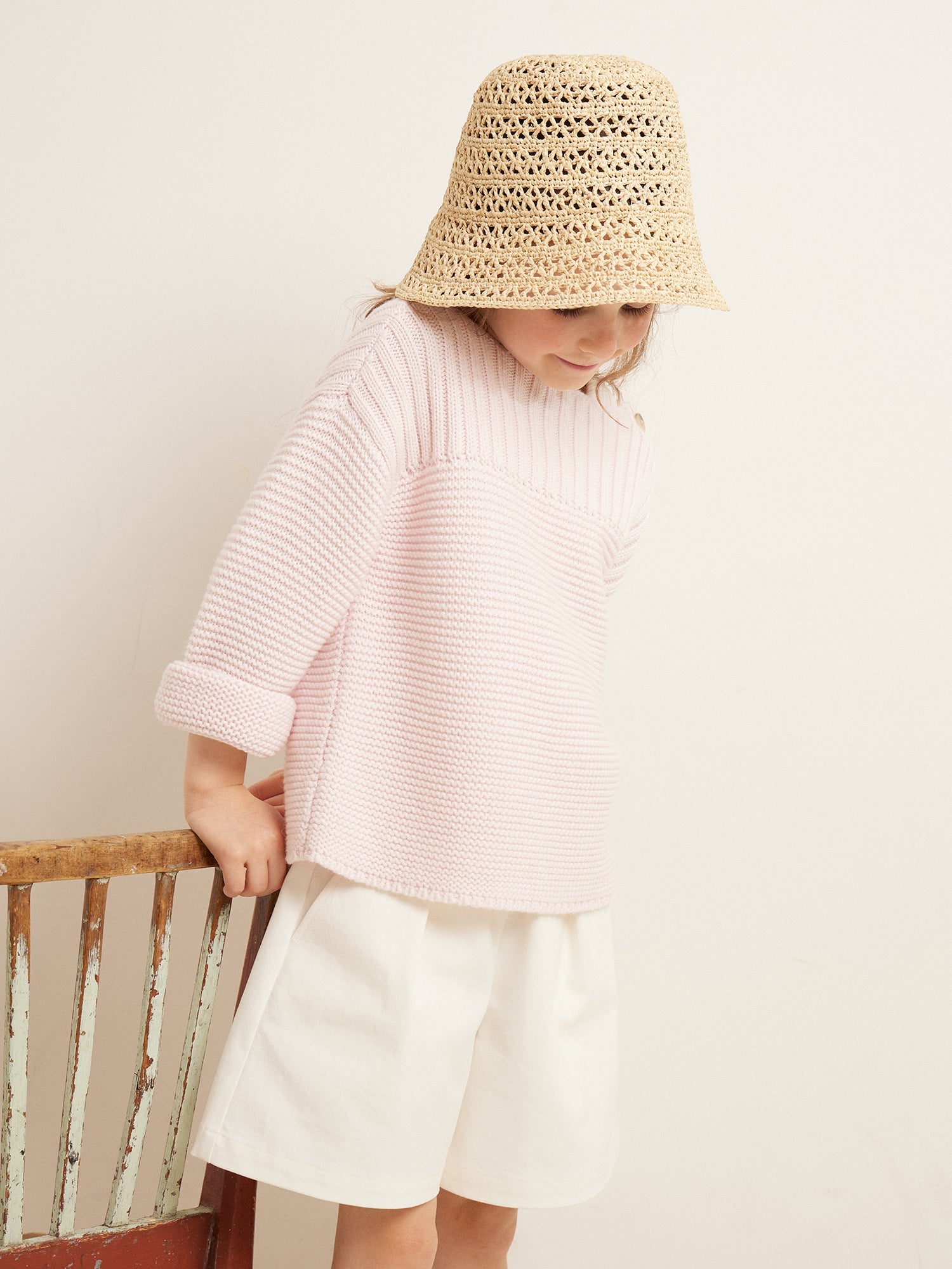 Girls Pink Sweater