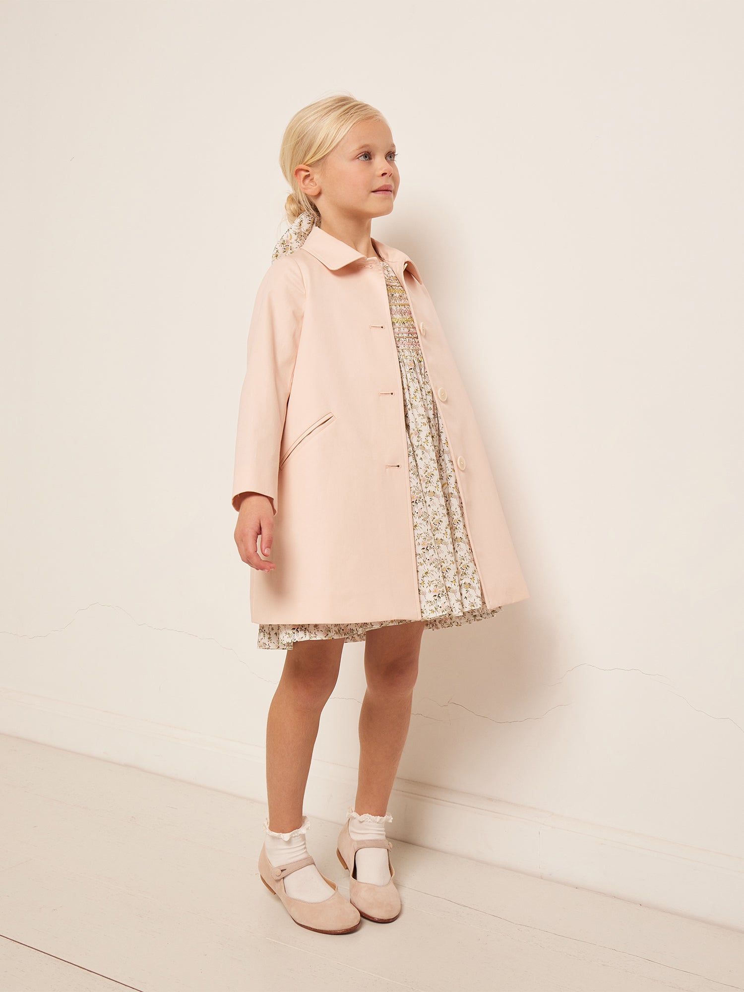 Girls Pink Coat