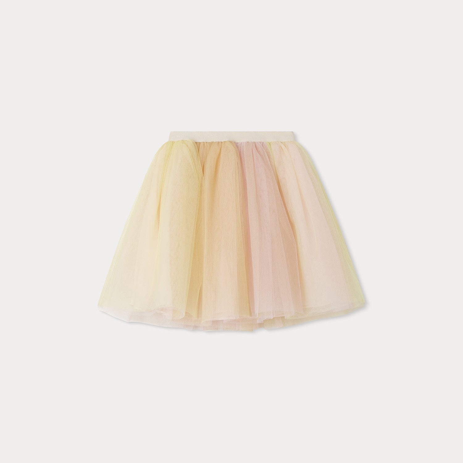 Girls Multicolor Yarn Skirt