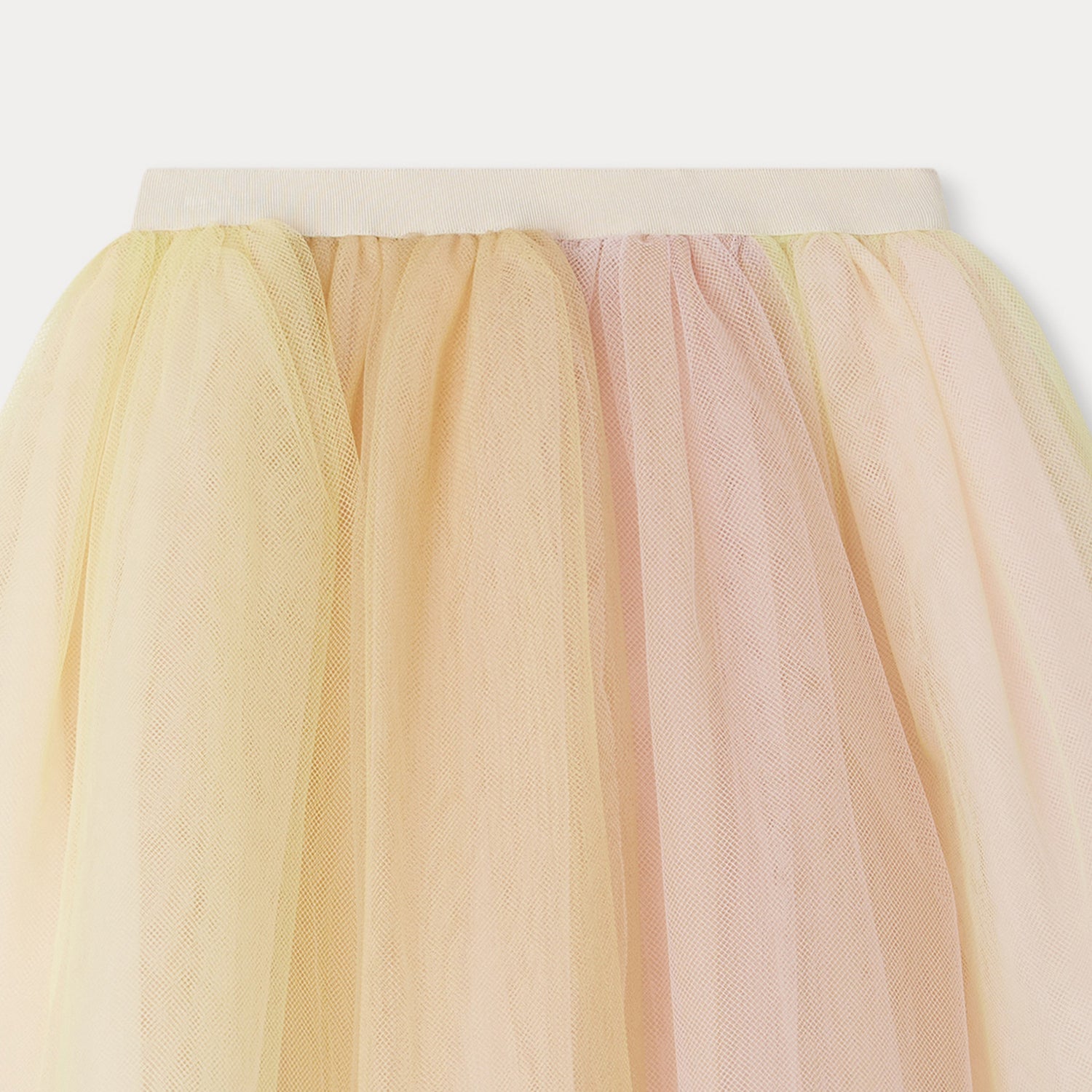 Girls Multicolor Yarn Skirt