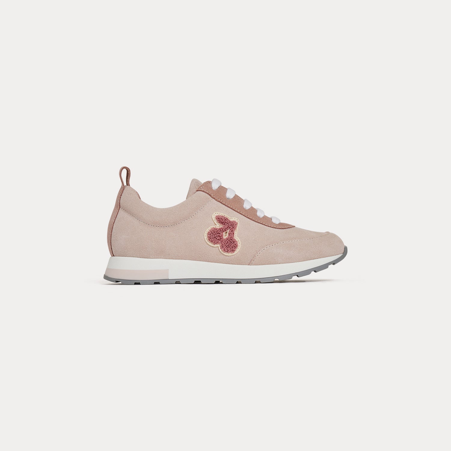 Girls Light Pink Logo Shoes