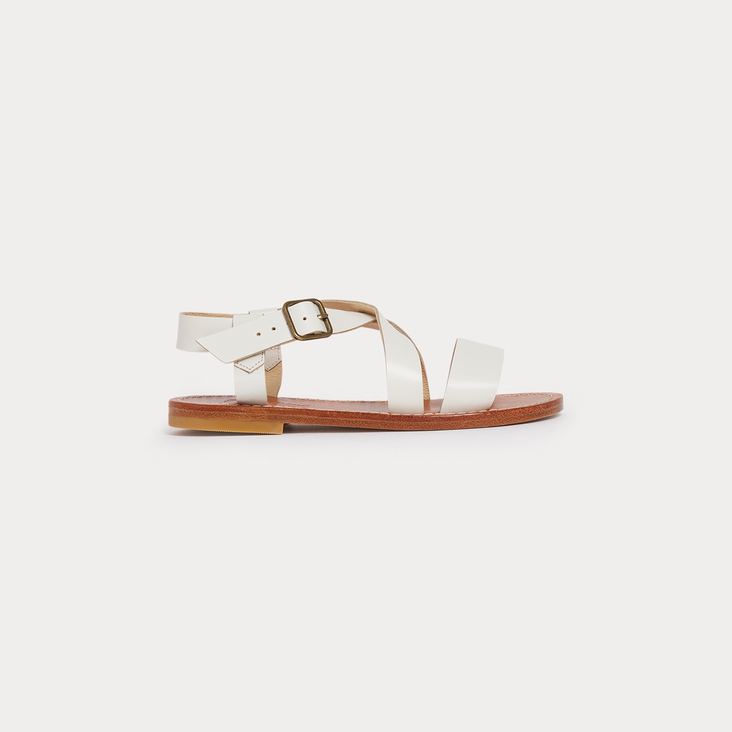 Girls White Sandals