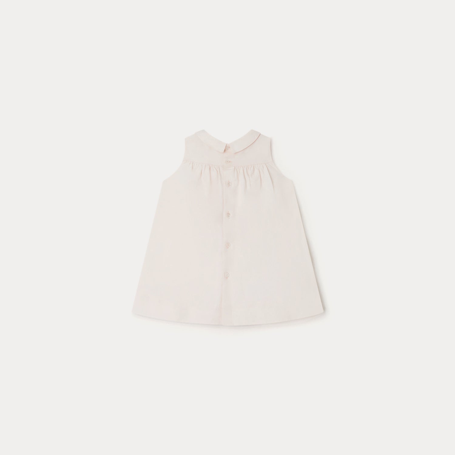Baby Girls Light Pink Cotton Dress
