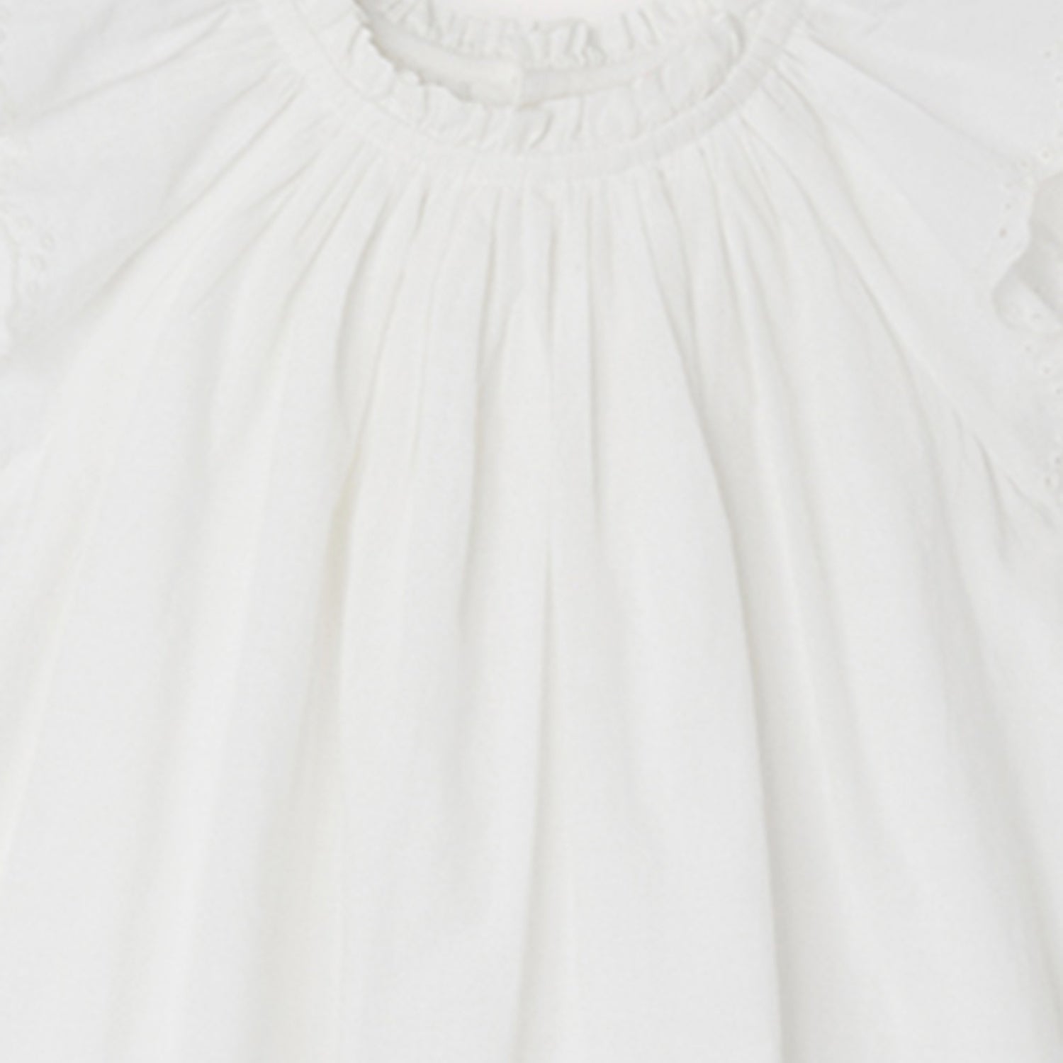 Baby Girls White Cotton Dress