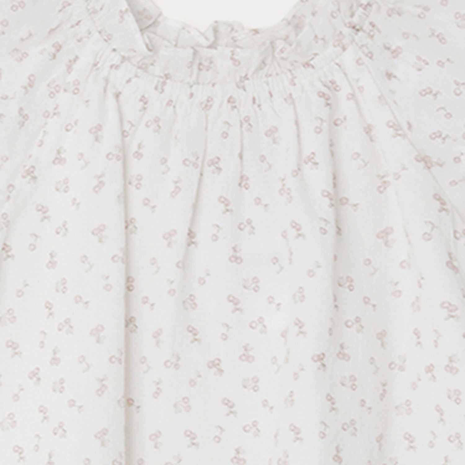 Baby Girls White Cotton Dress