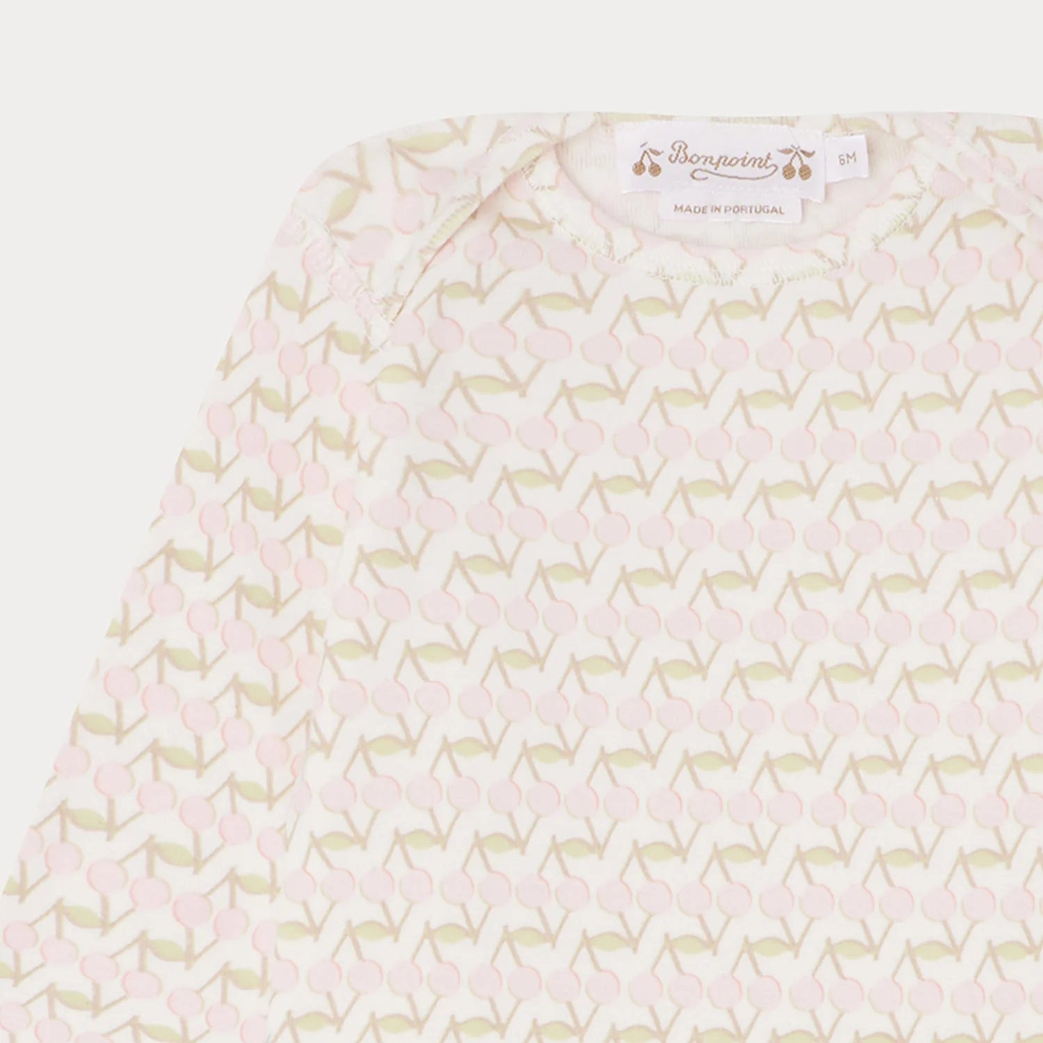 Baby Girls Pink Printed Cotton Set