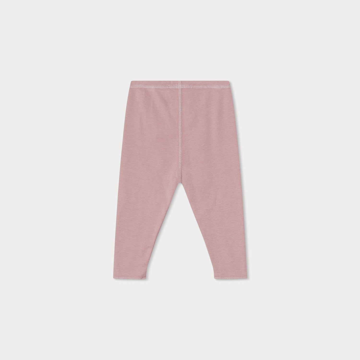 Baby Girls Mauve Cotton Leggings