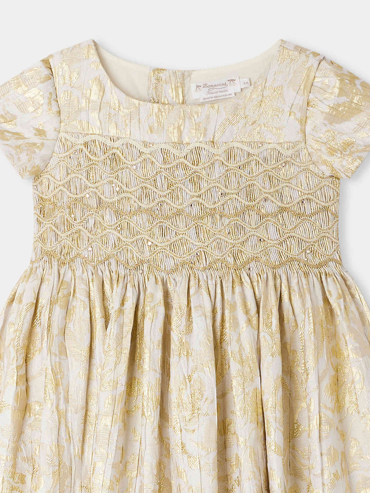 Girls Gold Dress