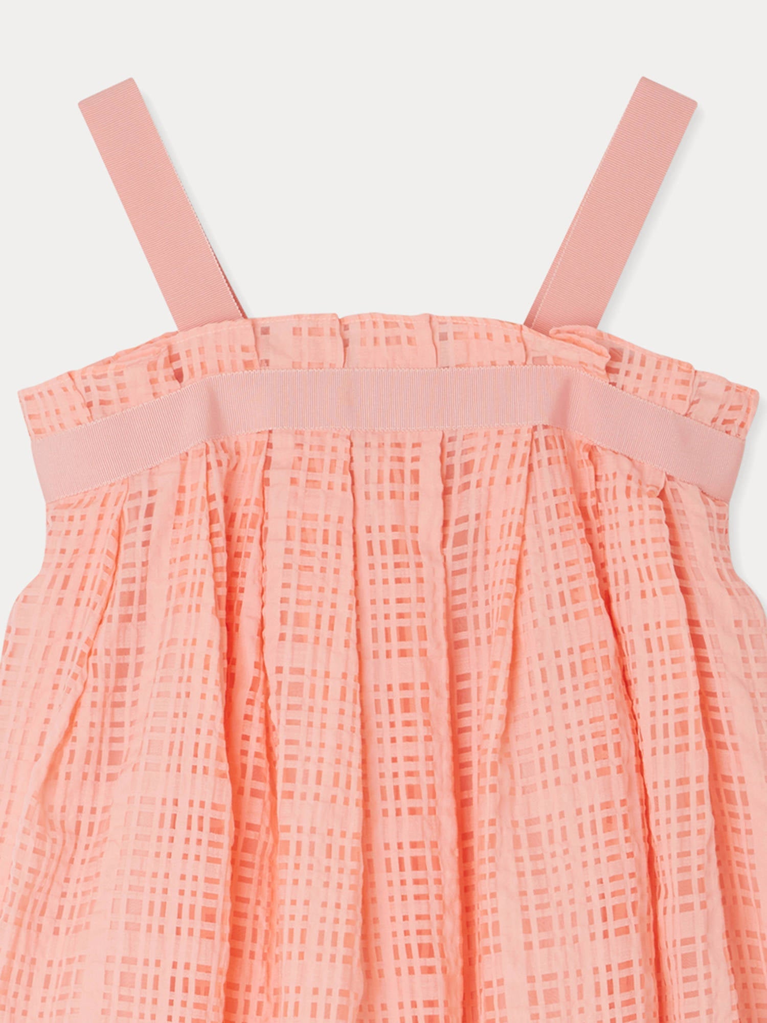 Girls Pink Cotton Dress