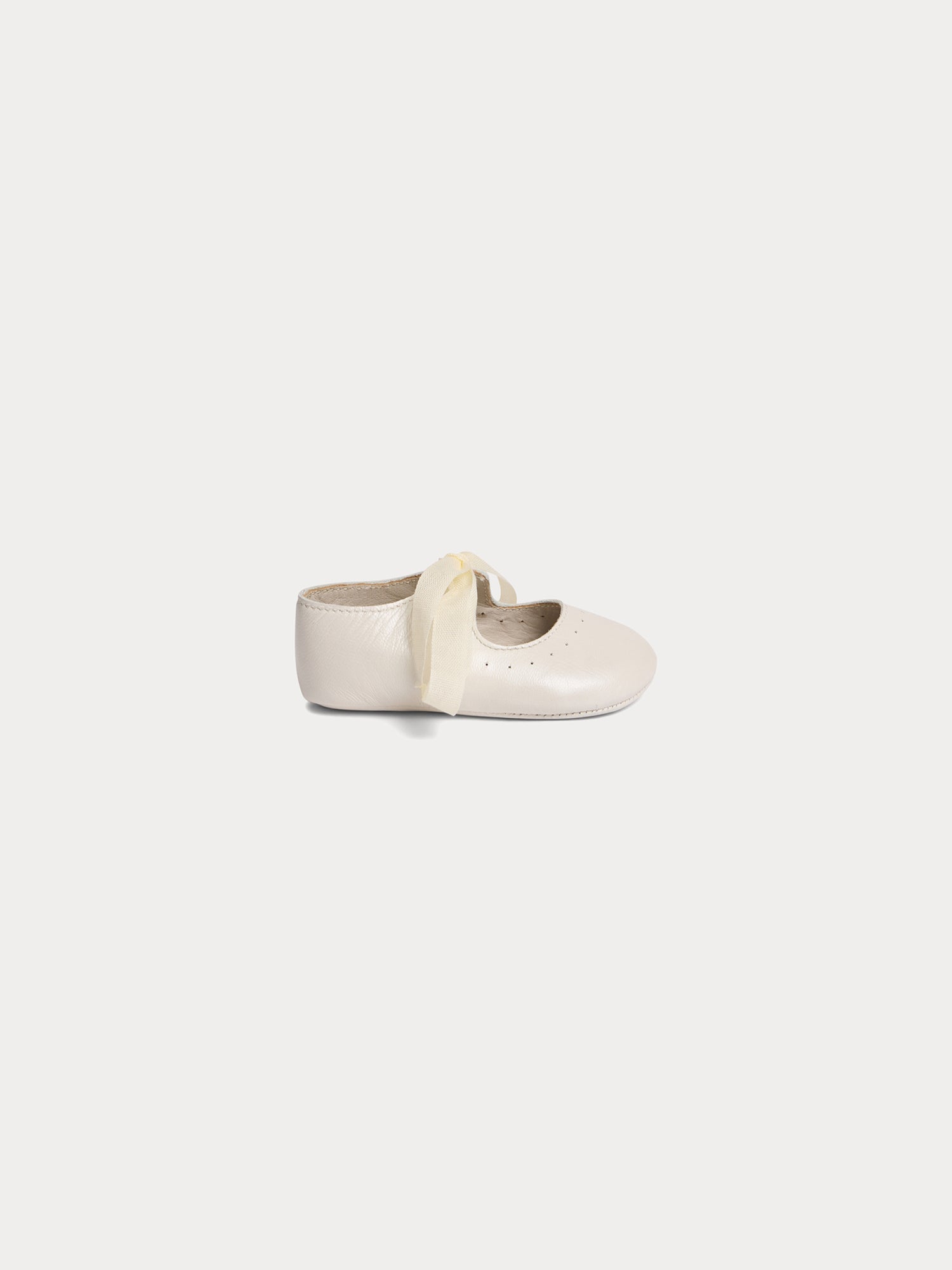 Baby Girls White Flat Shoes