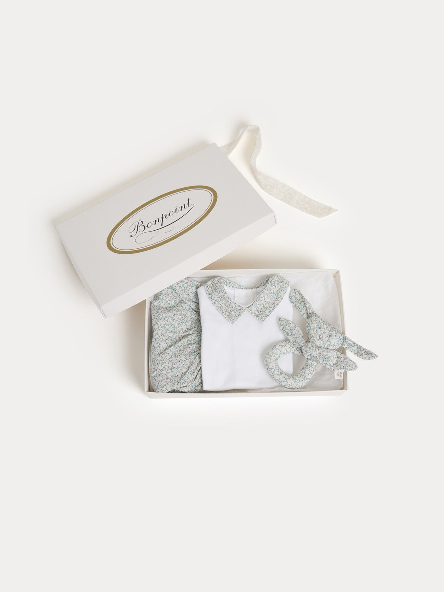 Baby Girls White Cotton Set
