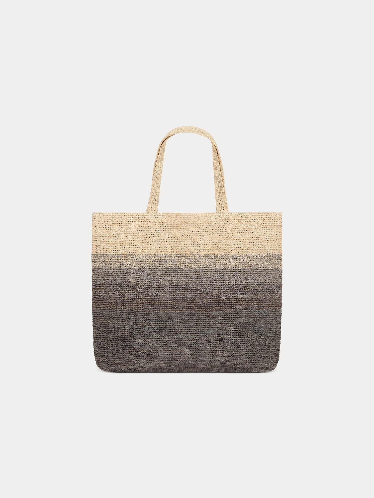 Girls Beige Raphia Handbag(51x40cm)
