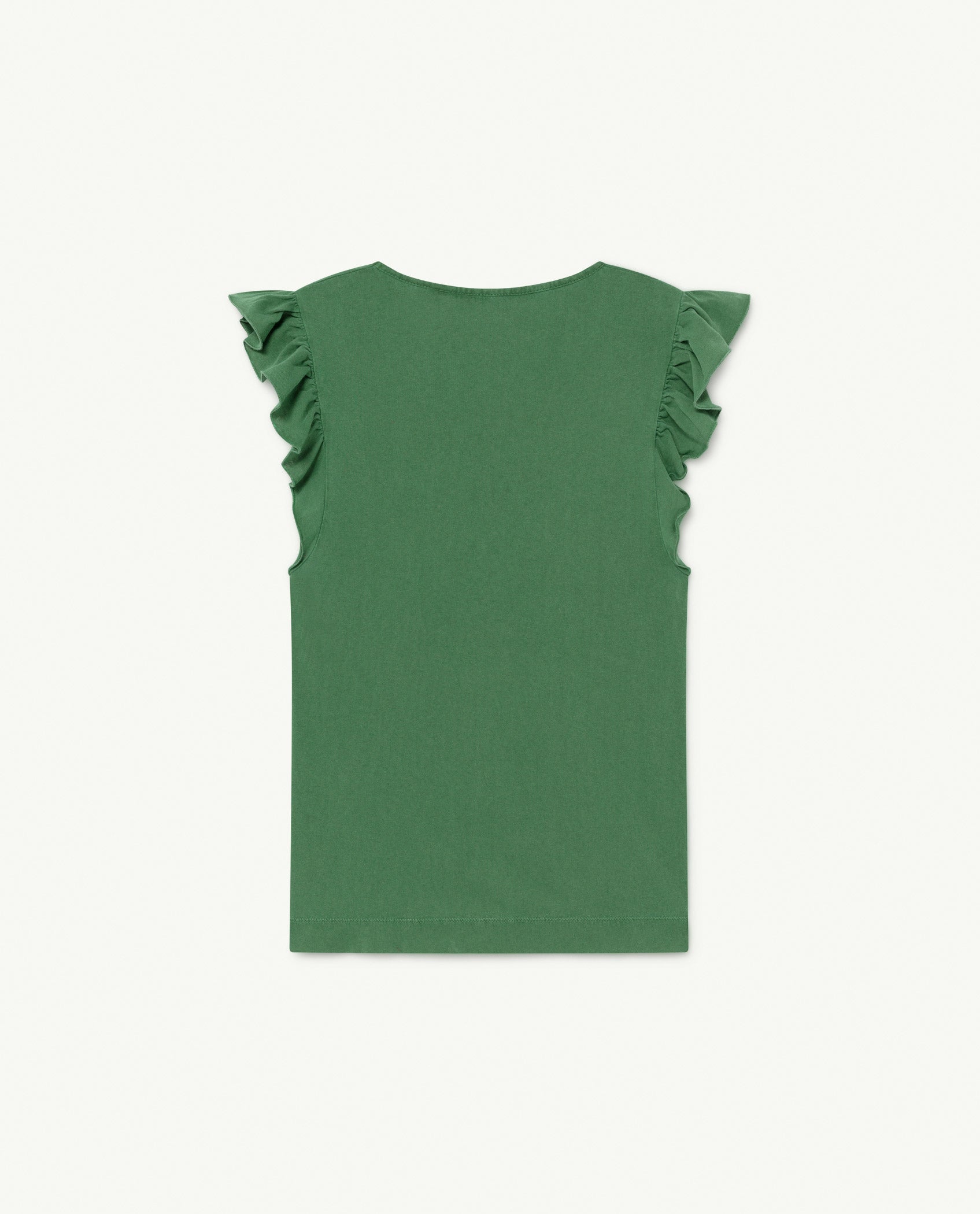 Girls Green Bird Cotton Dress