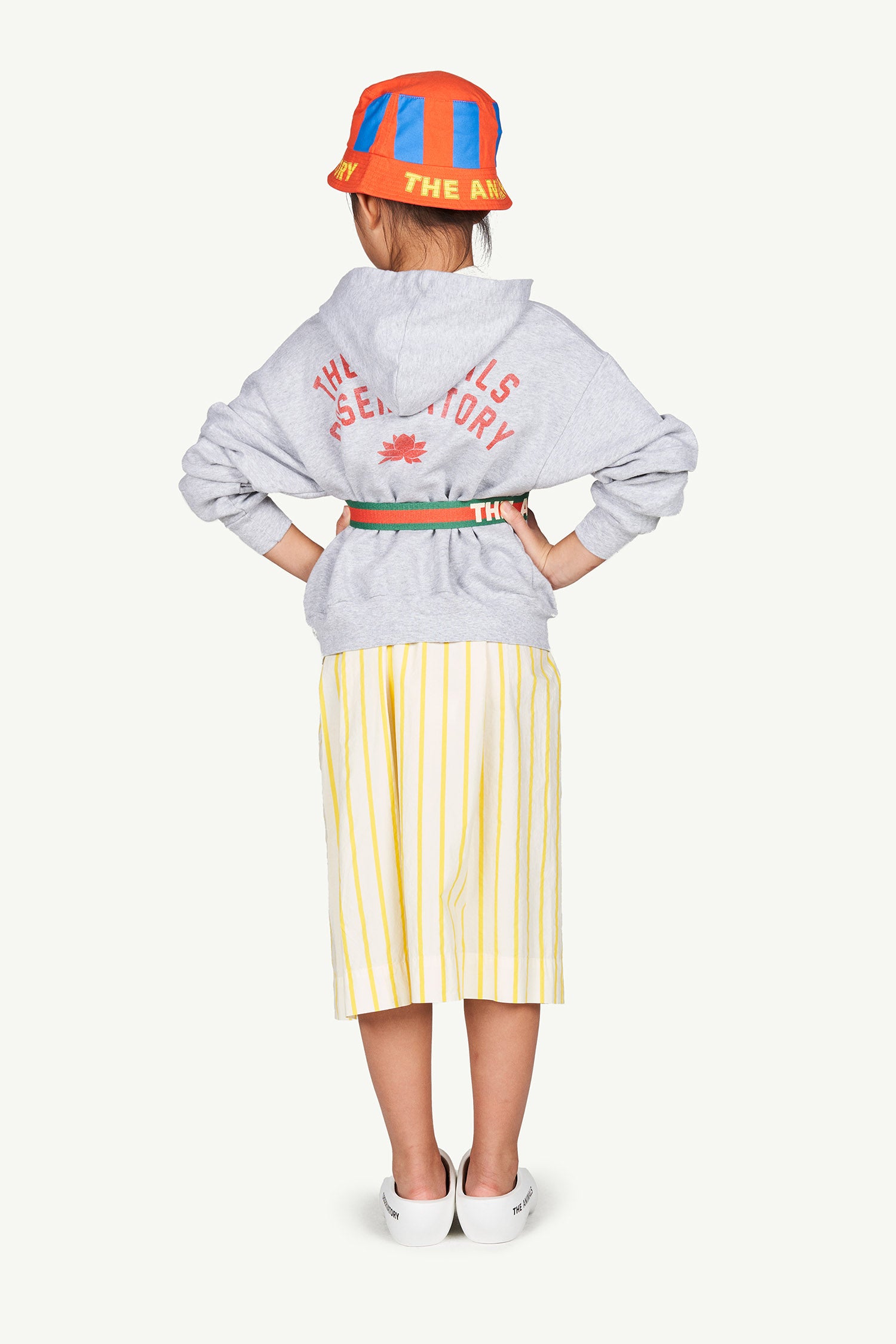 Girls Yellow Stripe Cotton Dress