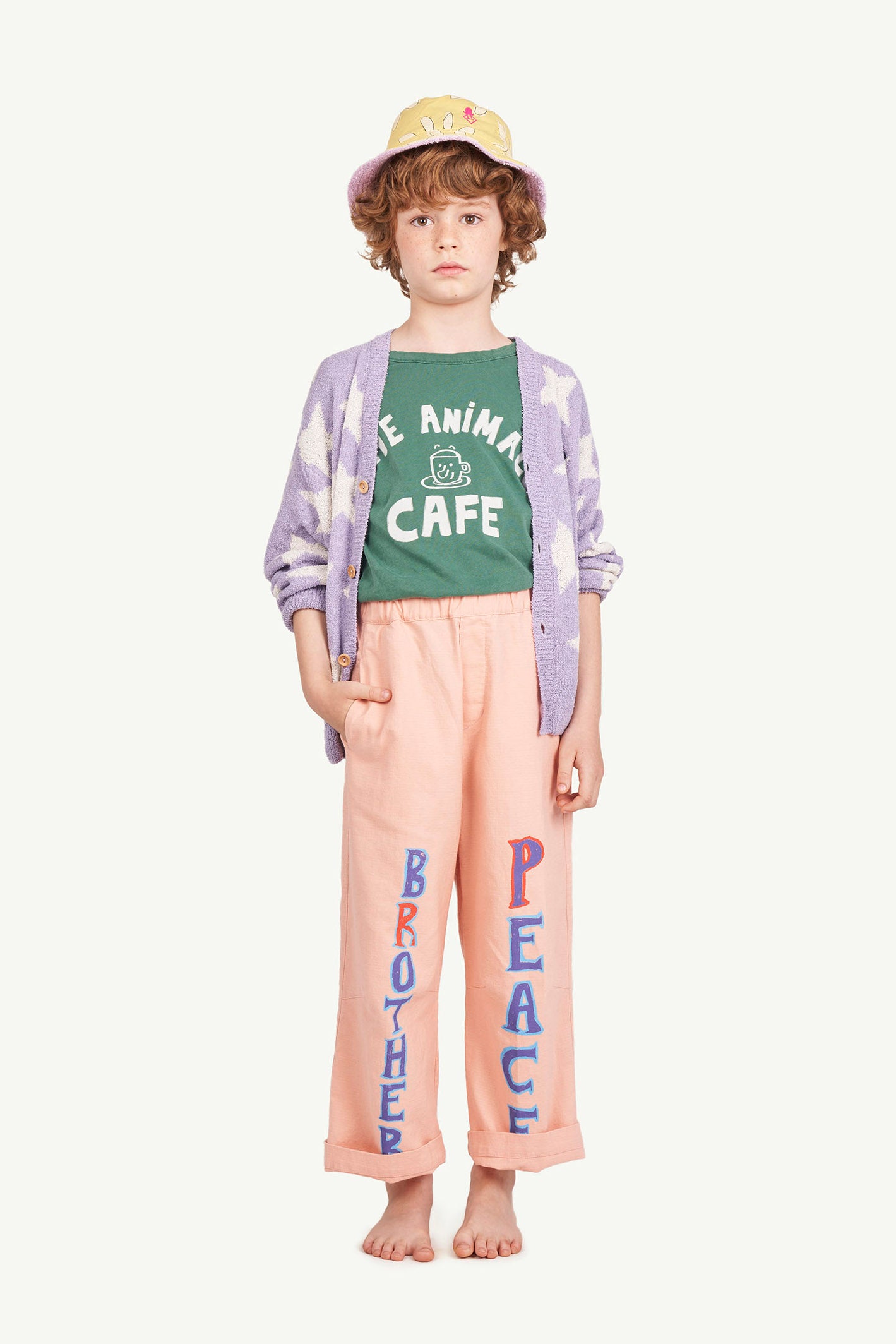 Boys & Girls Green Cotton T-Shirt