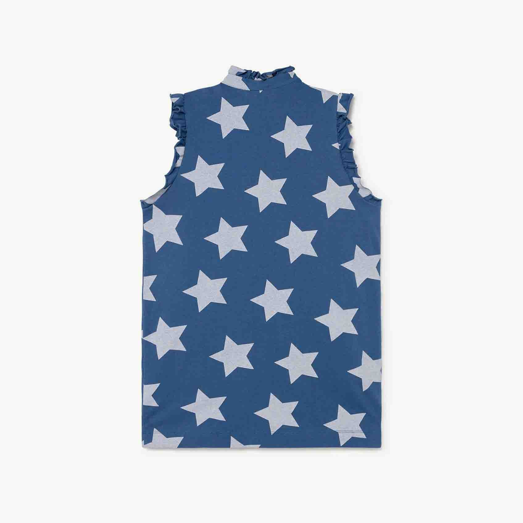 Girls Blue Star Dress
