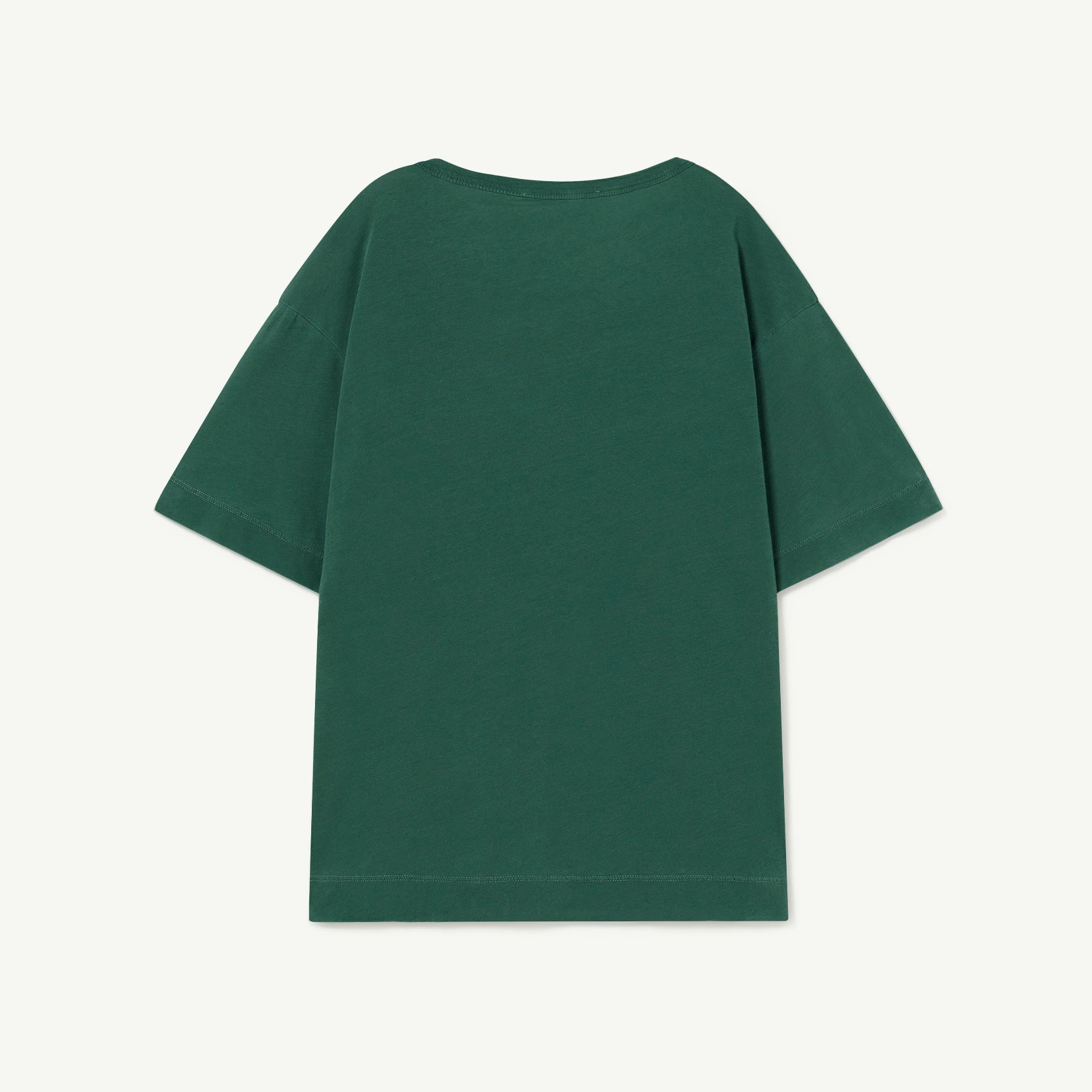 Boys & Girls Green Logo Cotton T-Shirt