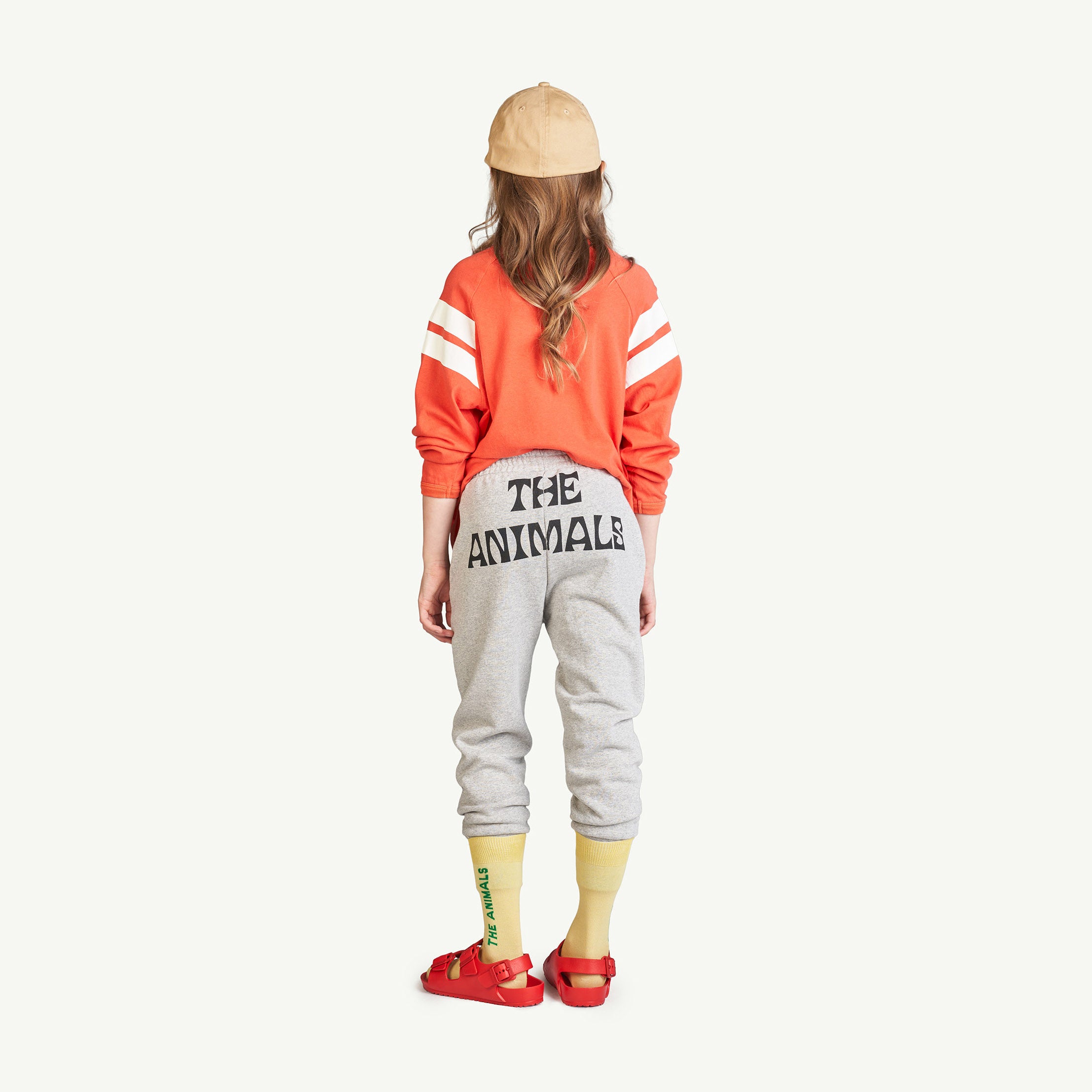 Boys & Girls Red Logo Cotton T-Shirt