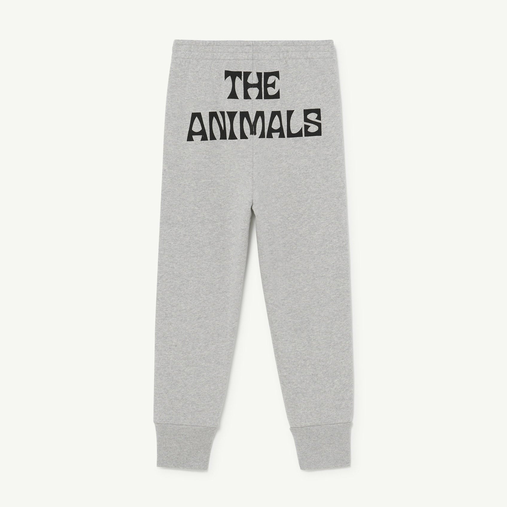 Boys & Girls Grey Logo Cotton Trousers