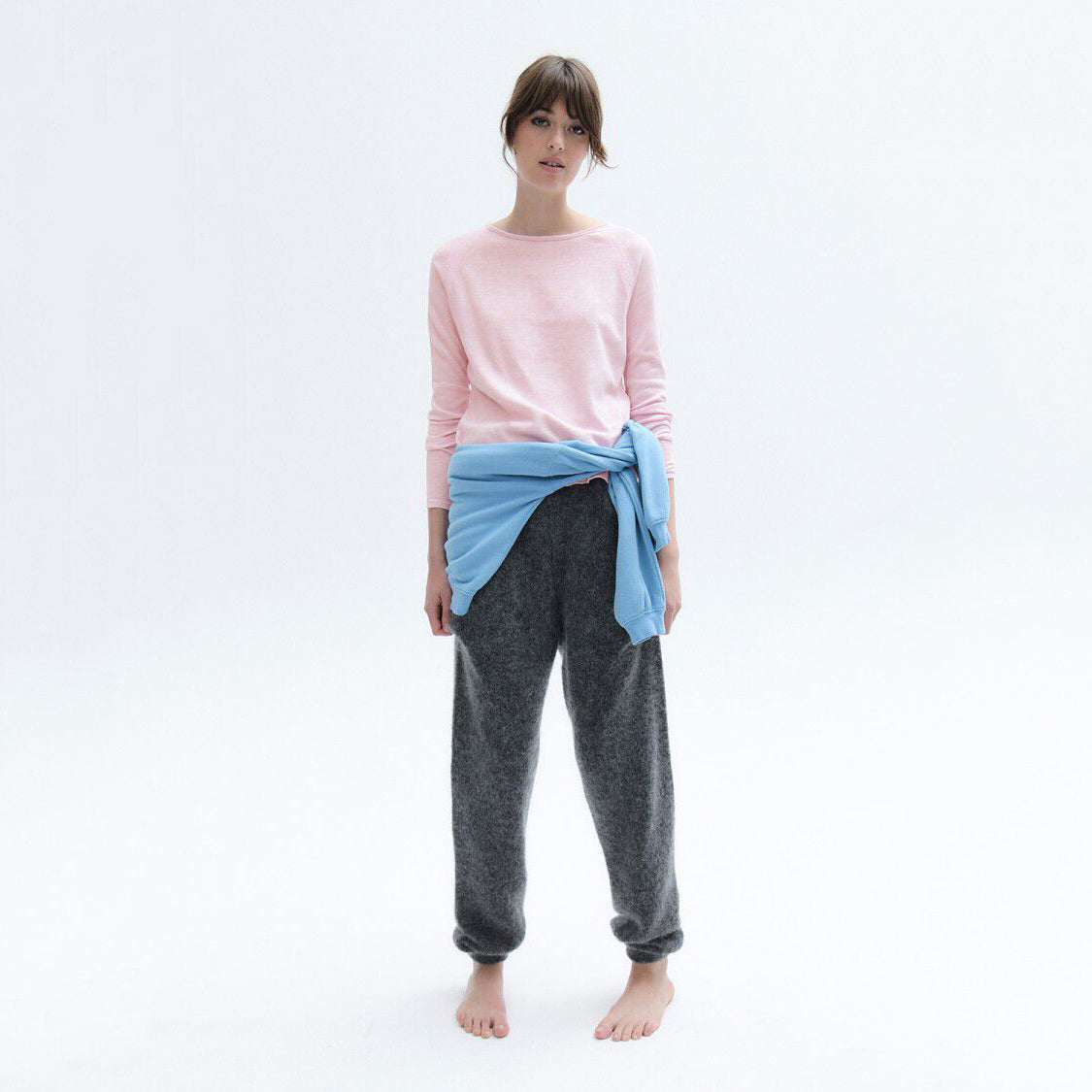 Girls Pink Cotton T-Shirt