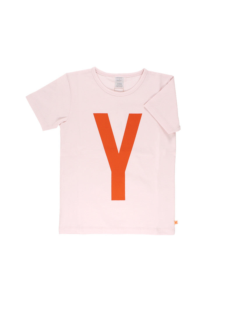 Girls Pink "Y" T-shirt