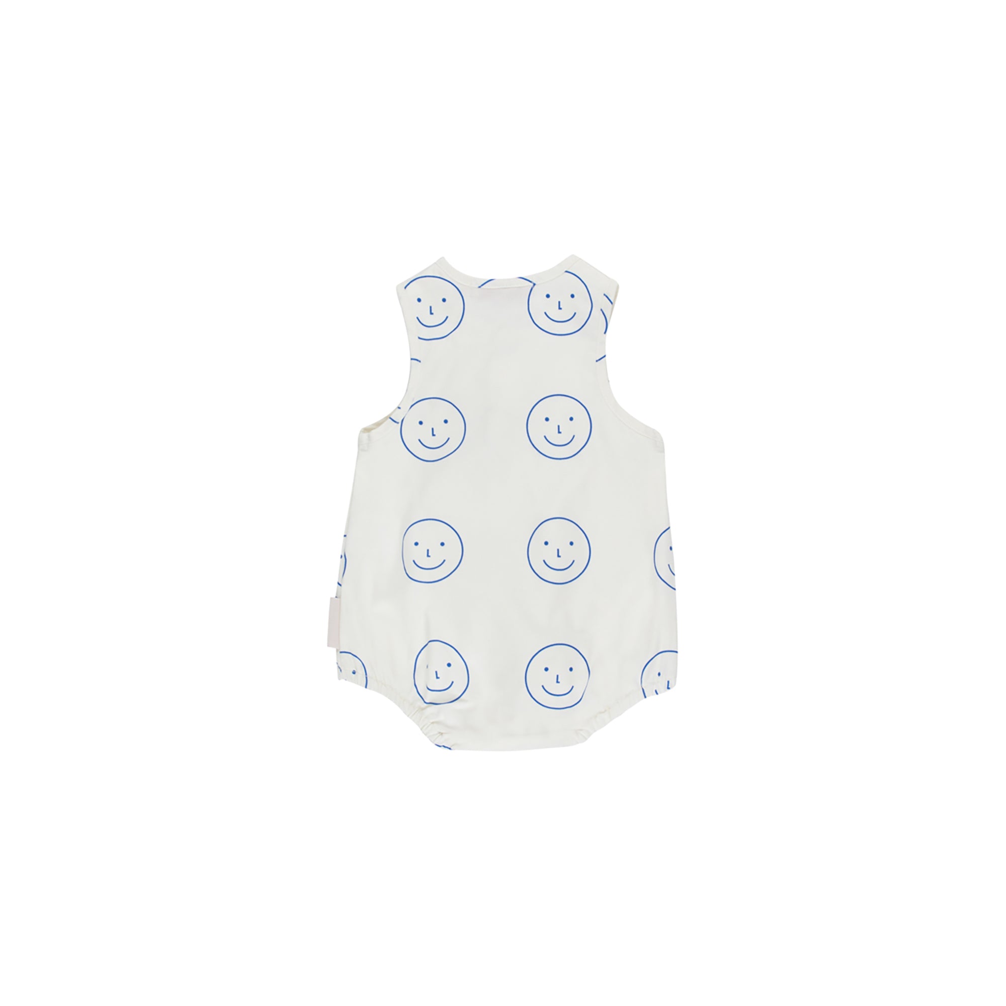 Baby White Cotton Babysuit