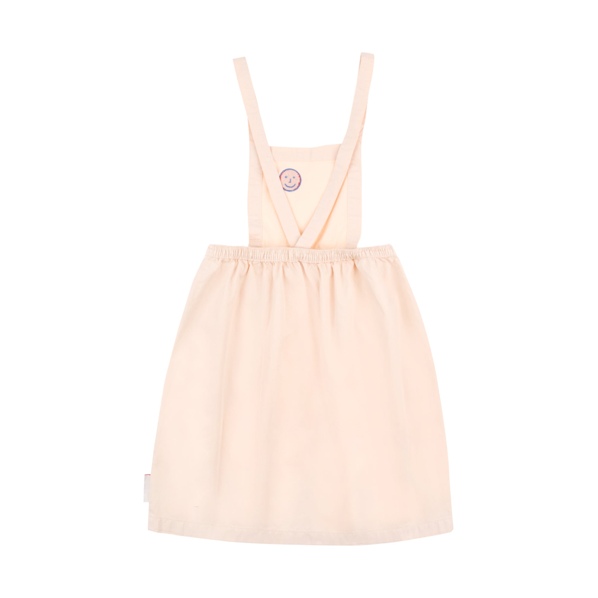 Girls Cream Cotton Dress