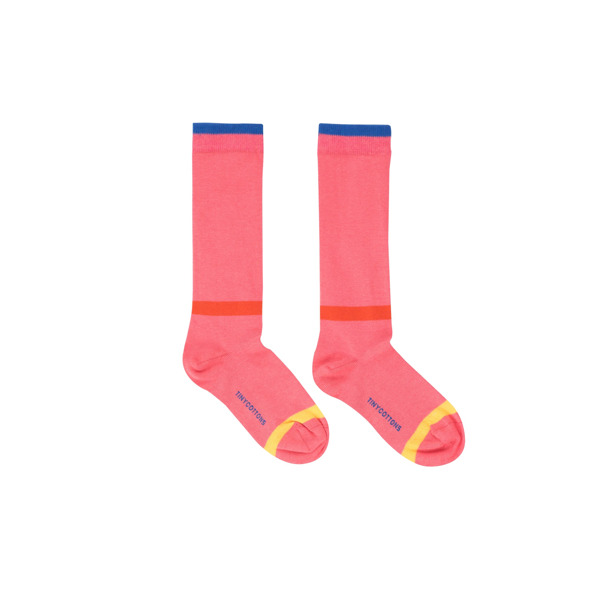 Girls Rose Cotton High Socks