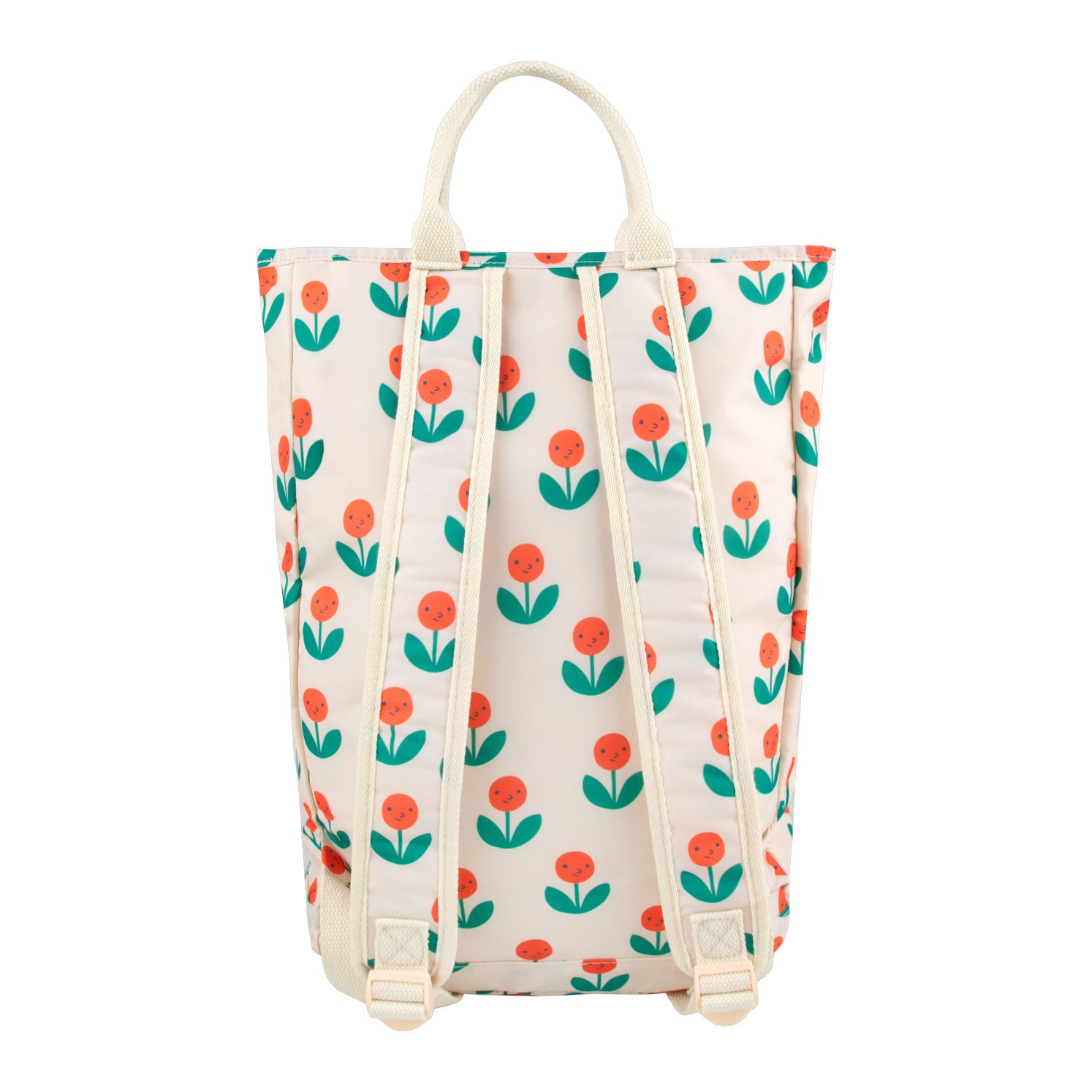Boys & Girls White Flowers Backpack