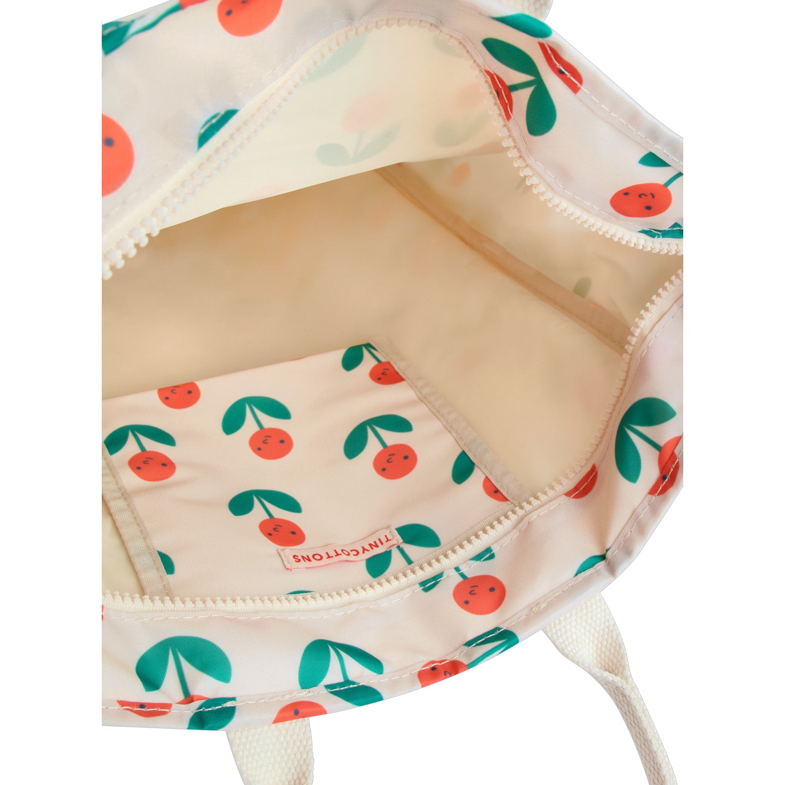Boys & Girls White Flowers Backpack