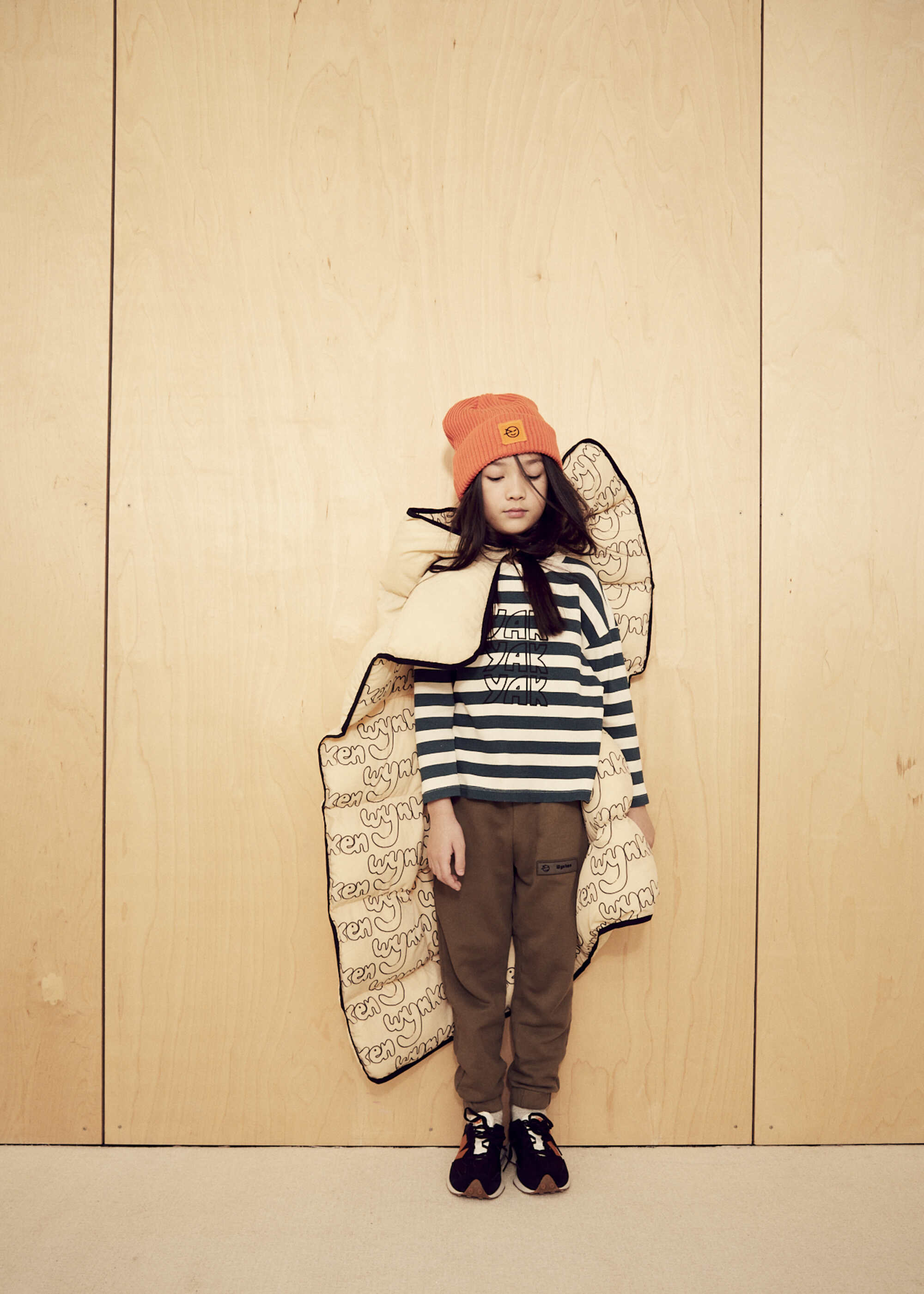 Boys & Girls Green Stripes Cotton T-Shirt