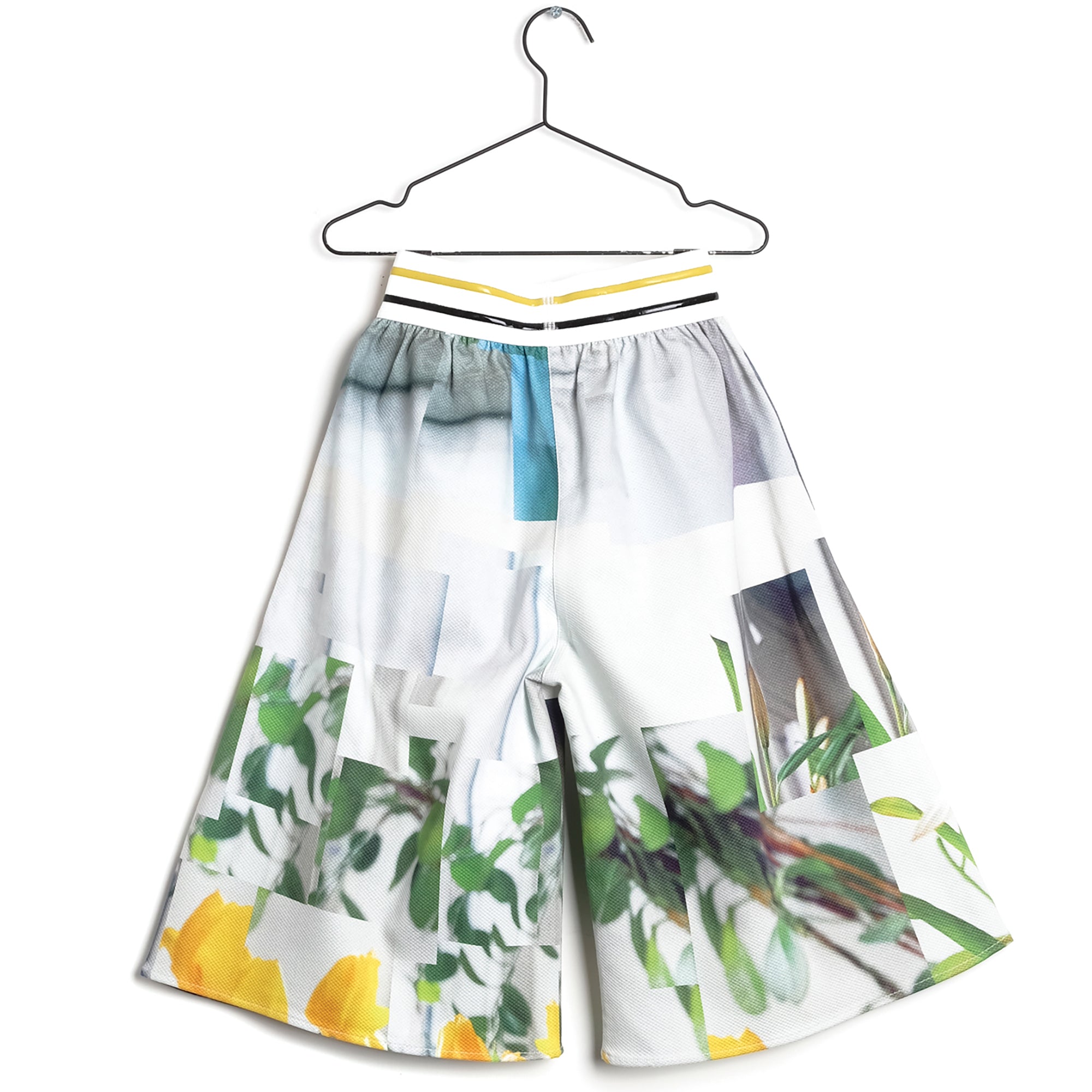 Girls Printed Cotton Trousers