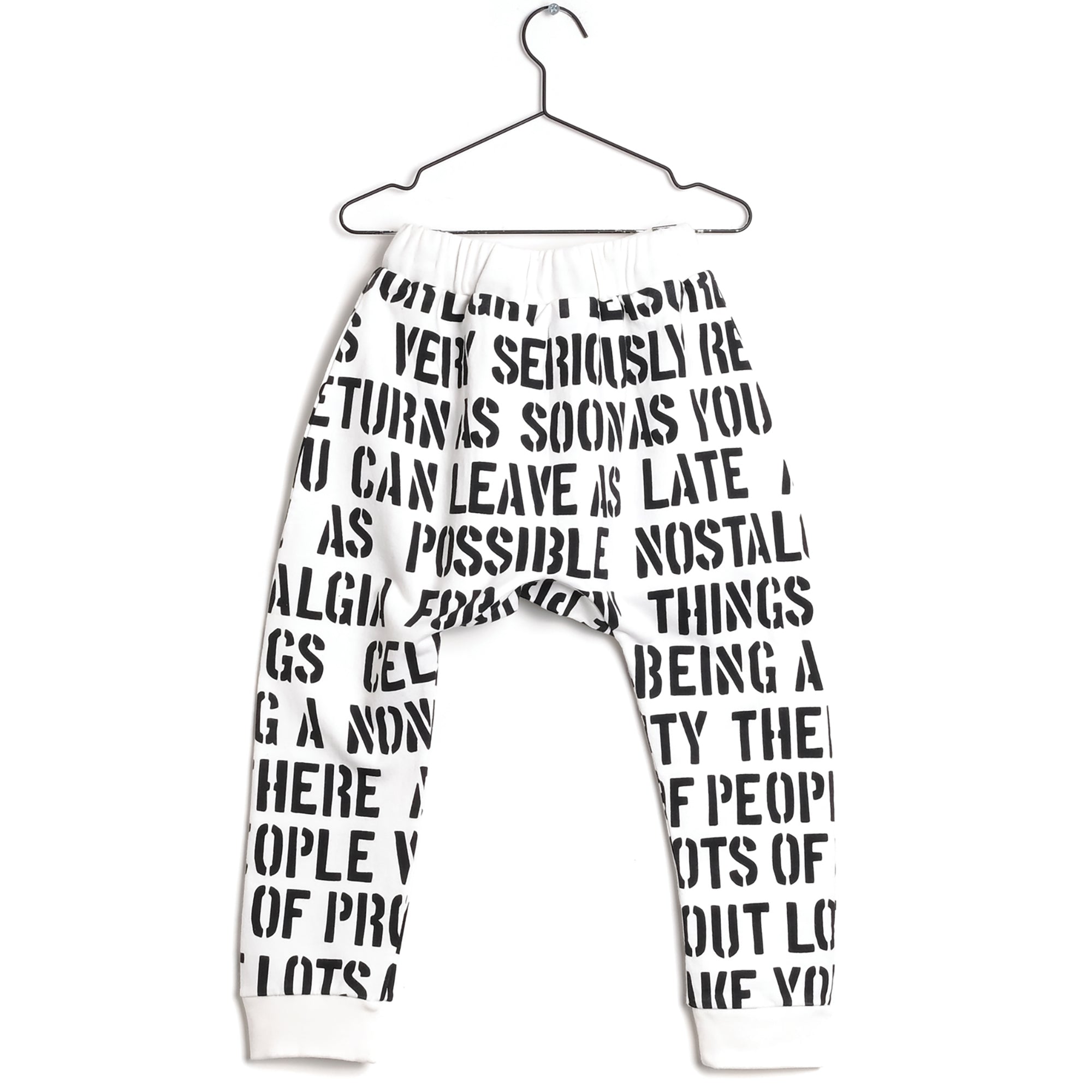 Girls White Cotton Trousers