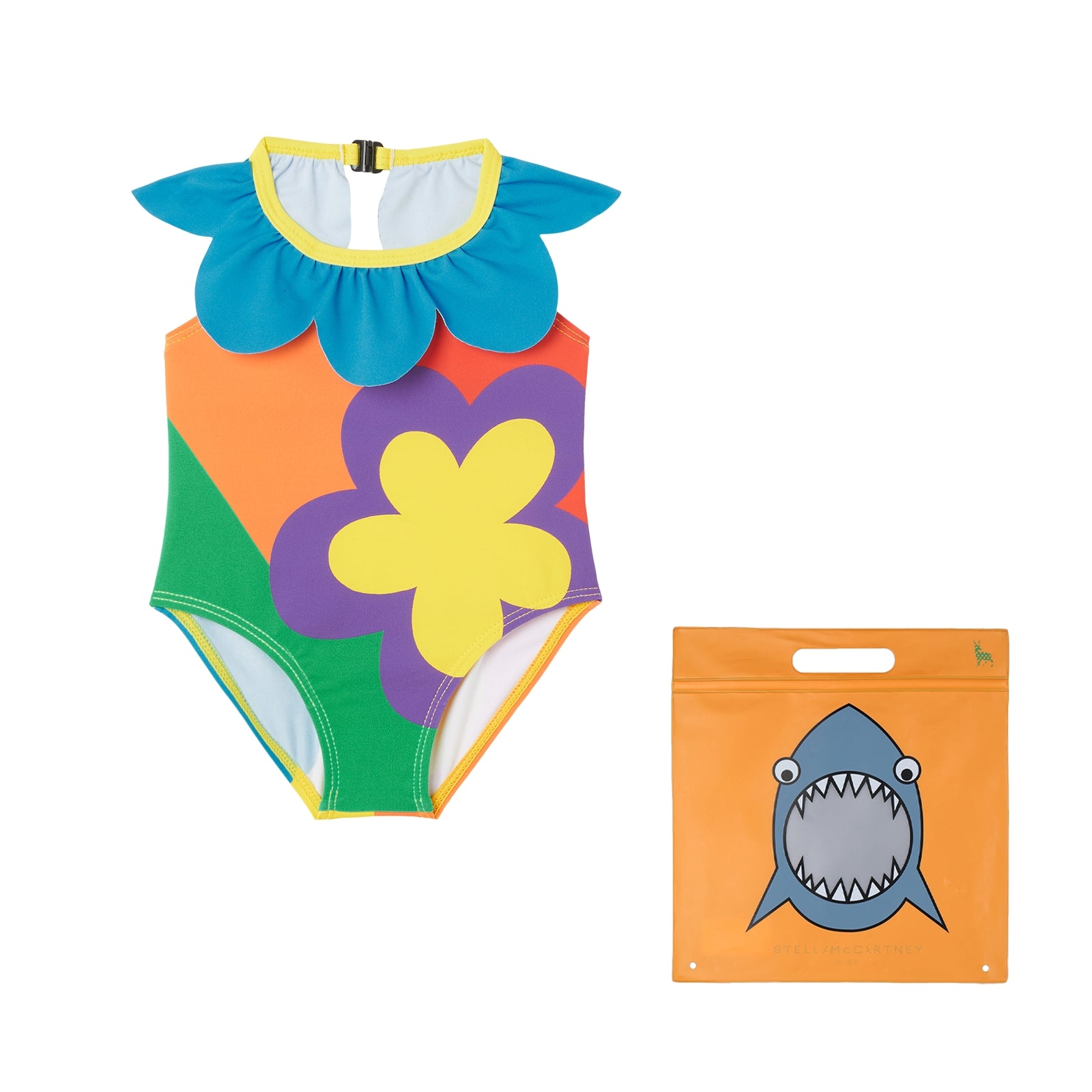 Baby Girls Multicolor Swimsuit