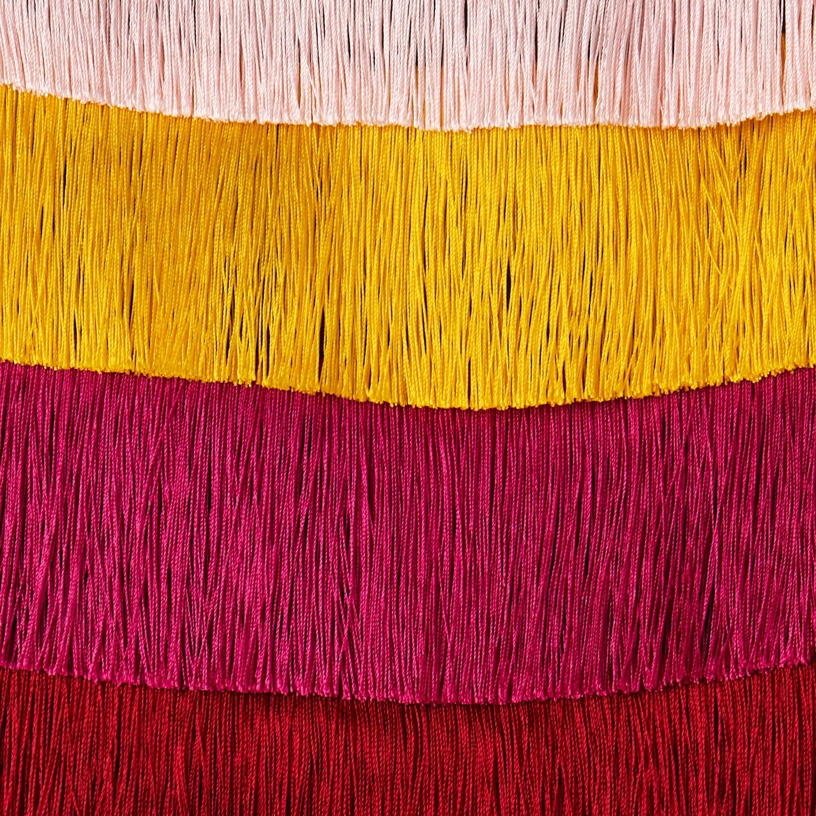Girls Multicolor Tassel Dress