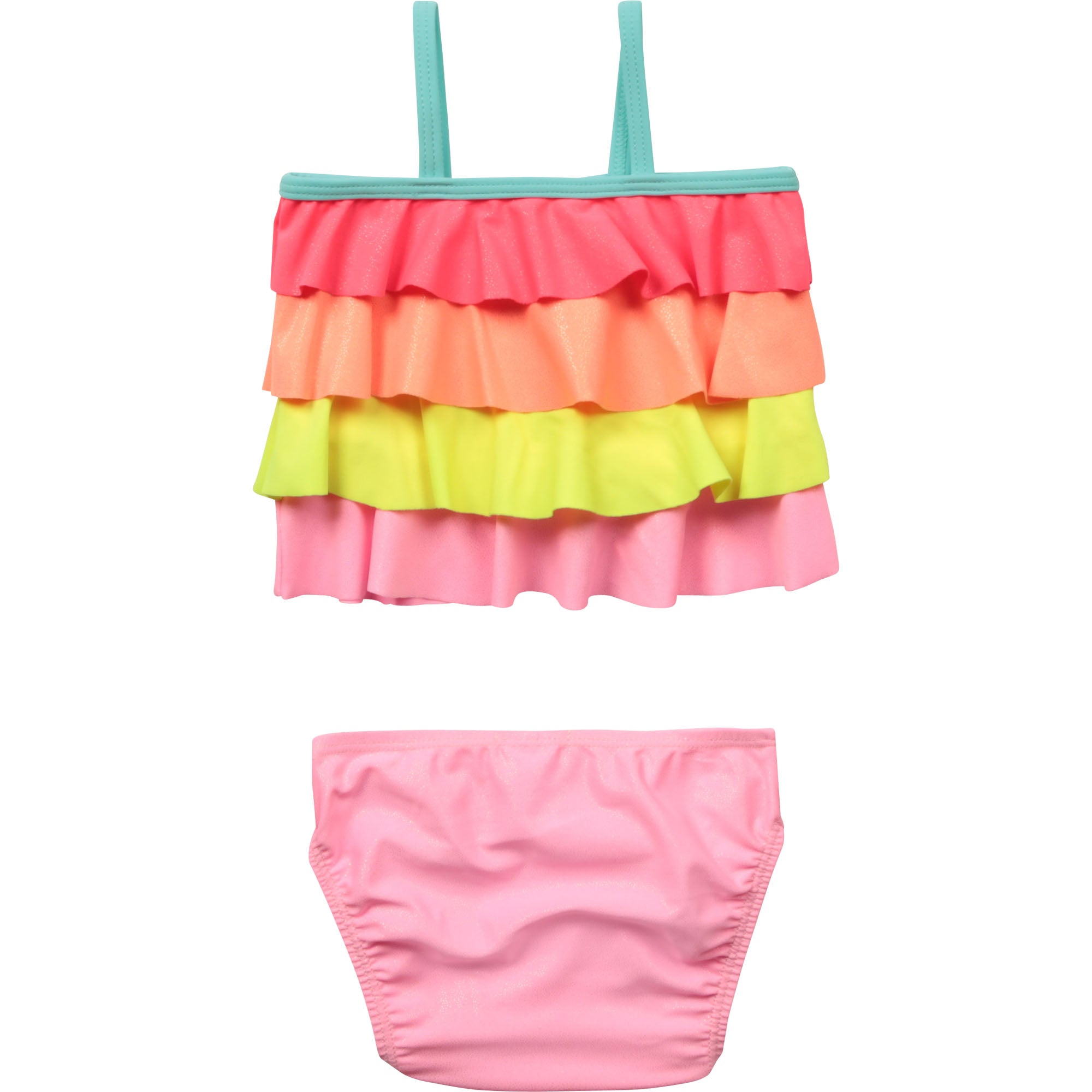 Baby Girls Multicolor Swimsuit