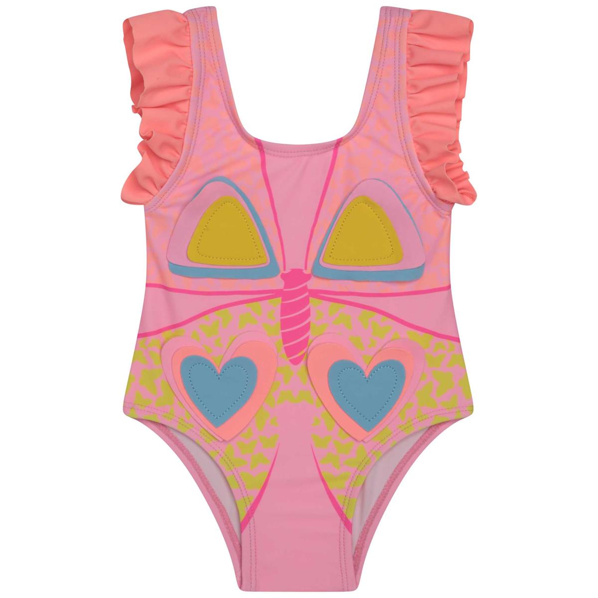 Girls Pink Swimsuit