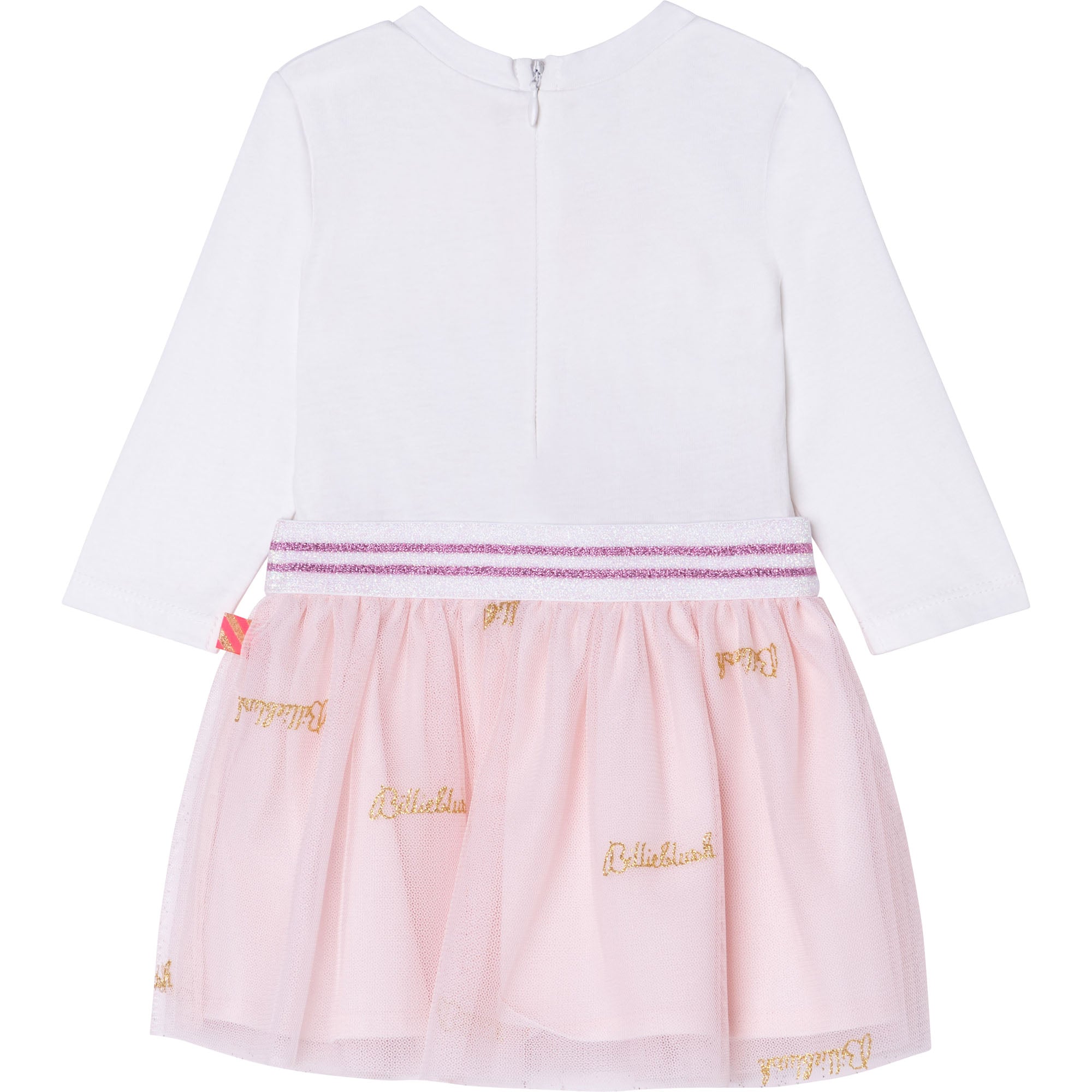 Baby Girls White Pattern Dress
