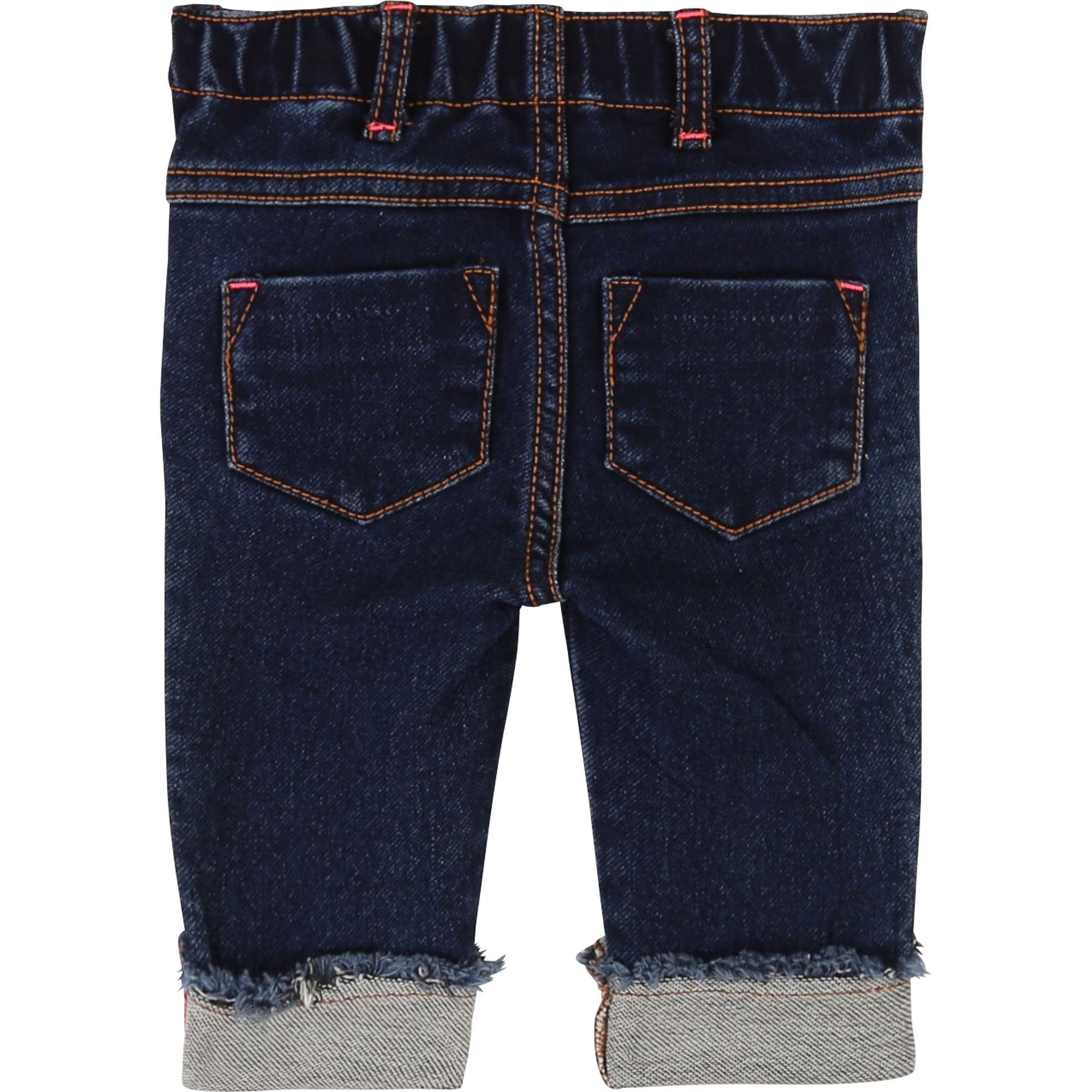 Baby Girls Blue Denim Trousers