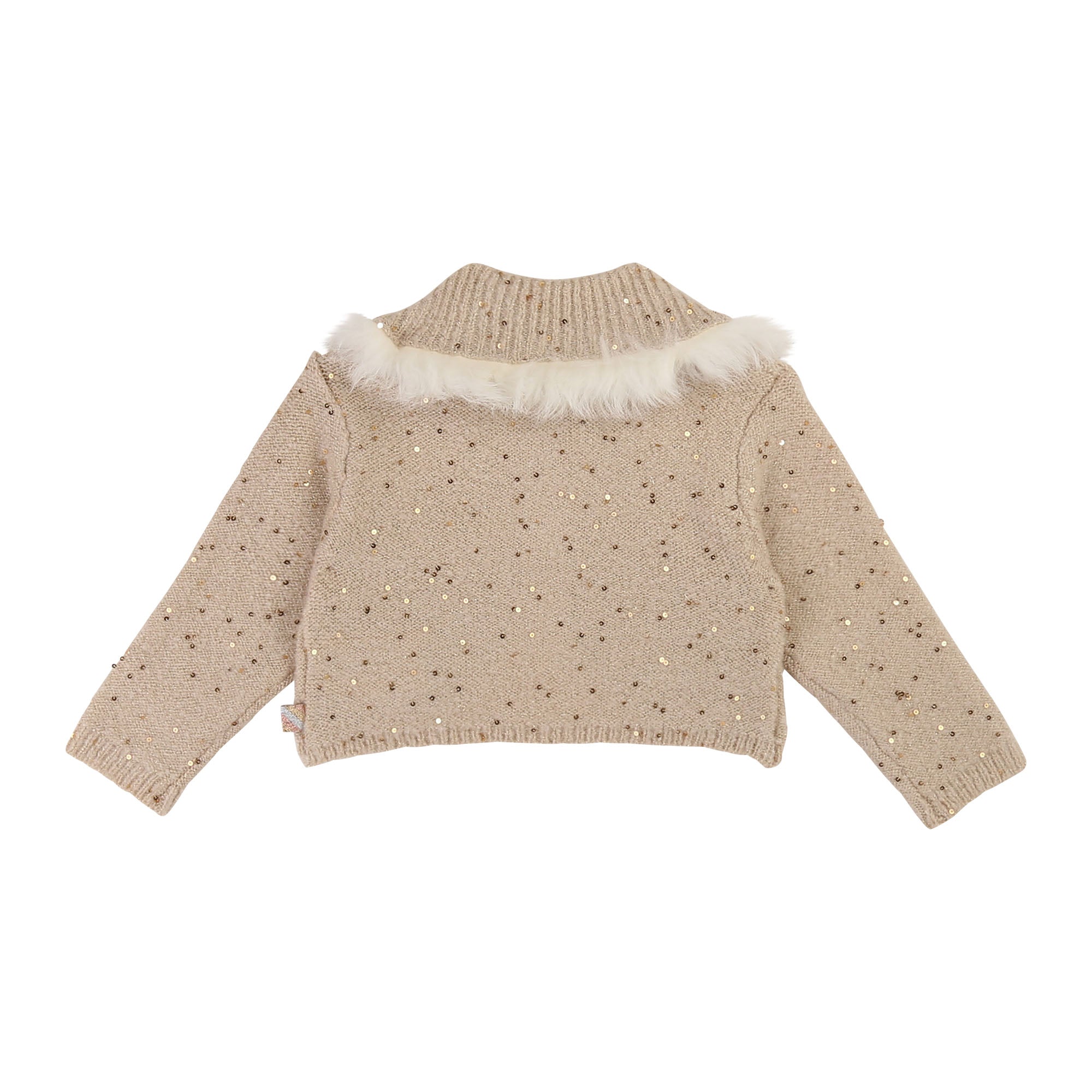 Baby Girls Beige Cardigan