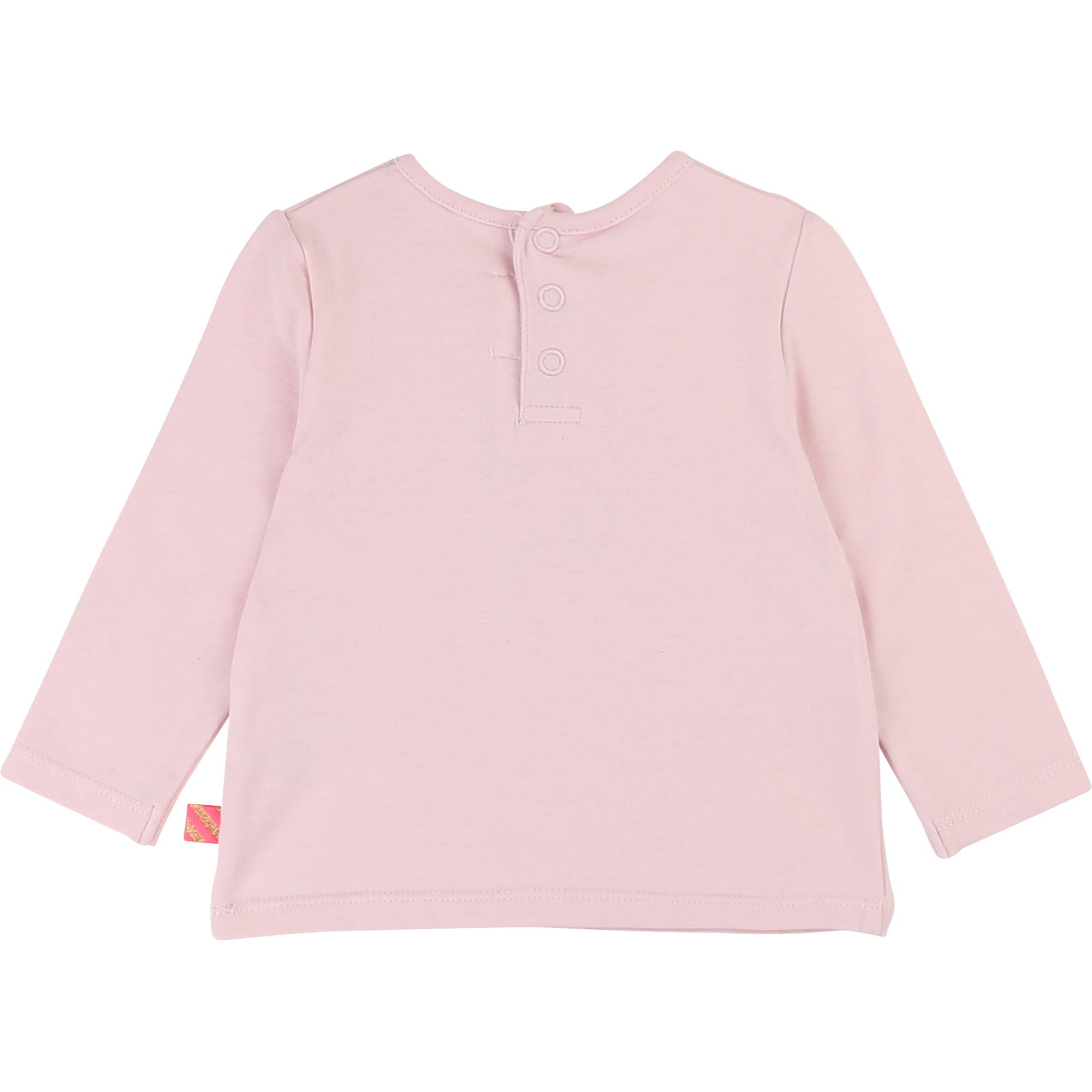Baby Girls Pink Cotton T-shirt