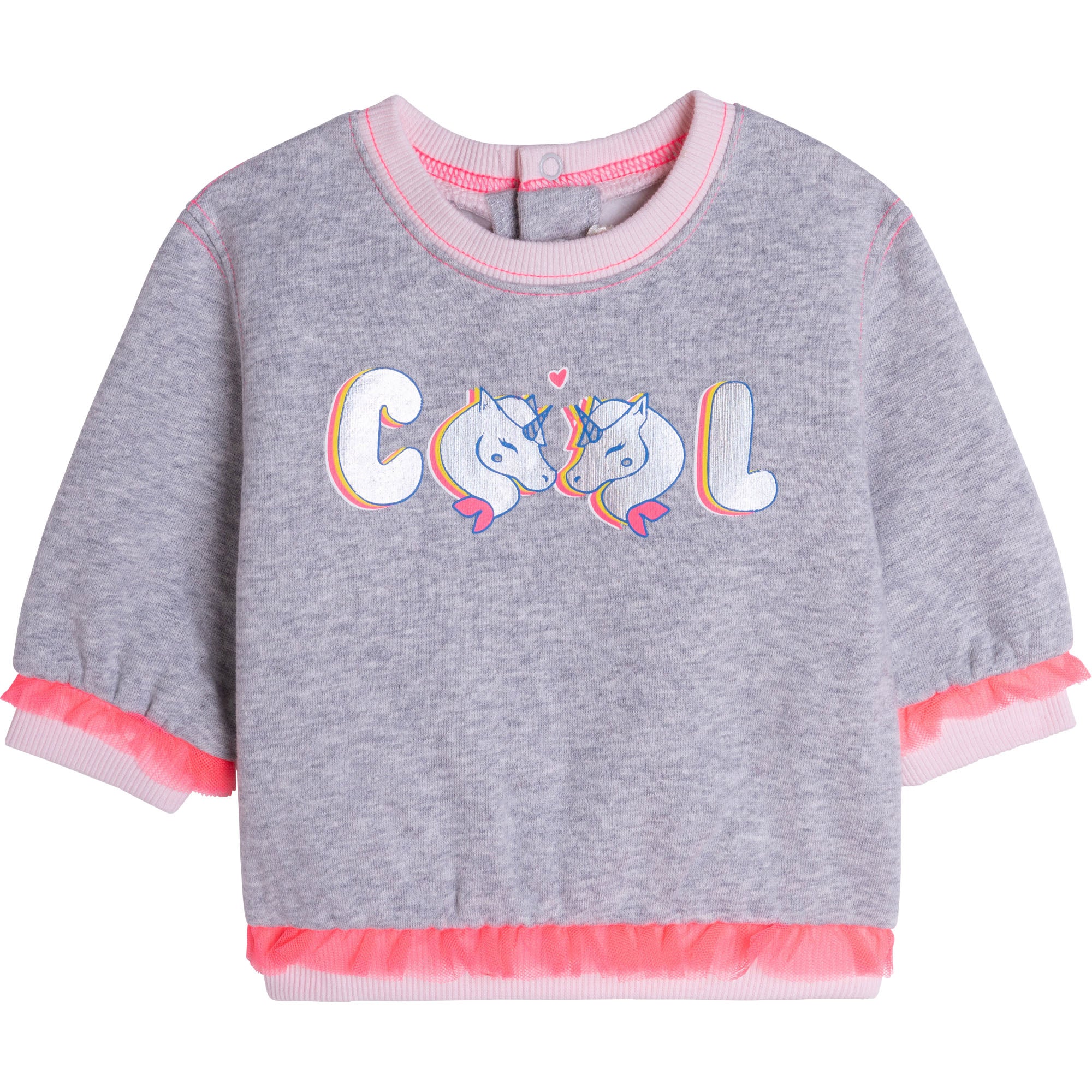 Baby Girls Grey Cotton Set