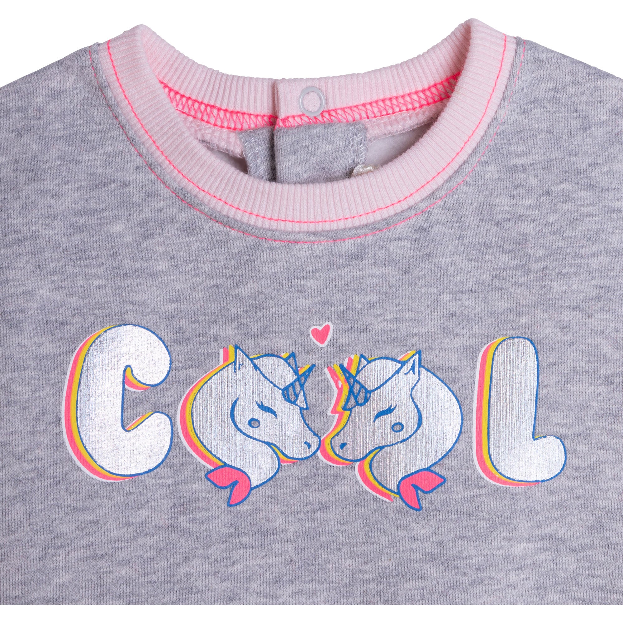 Baby Girls Grey Cotton Set