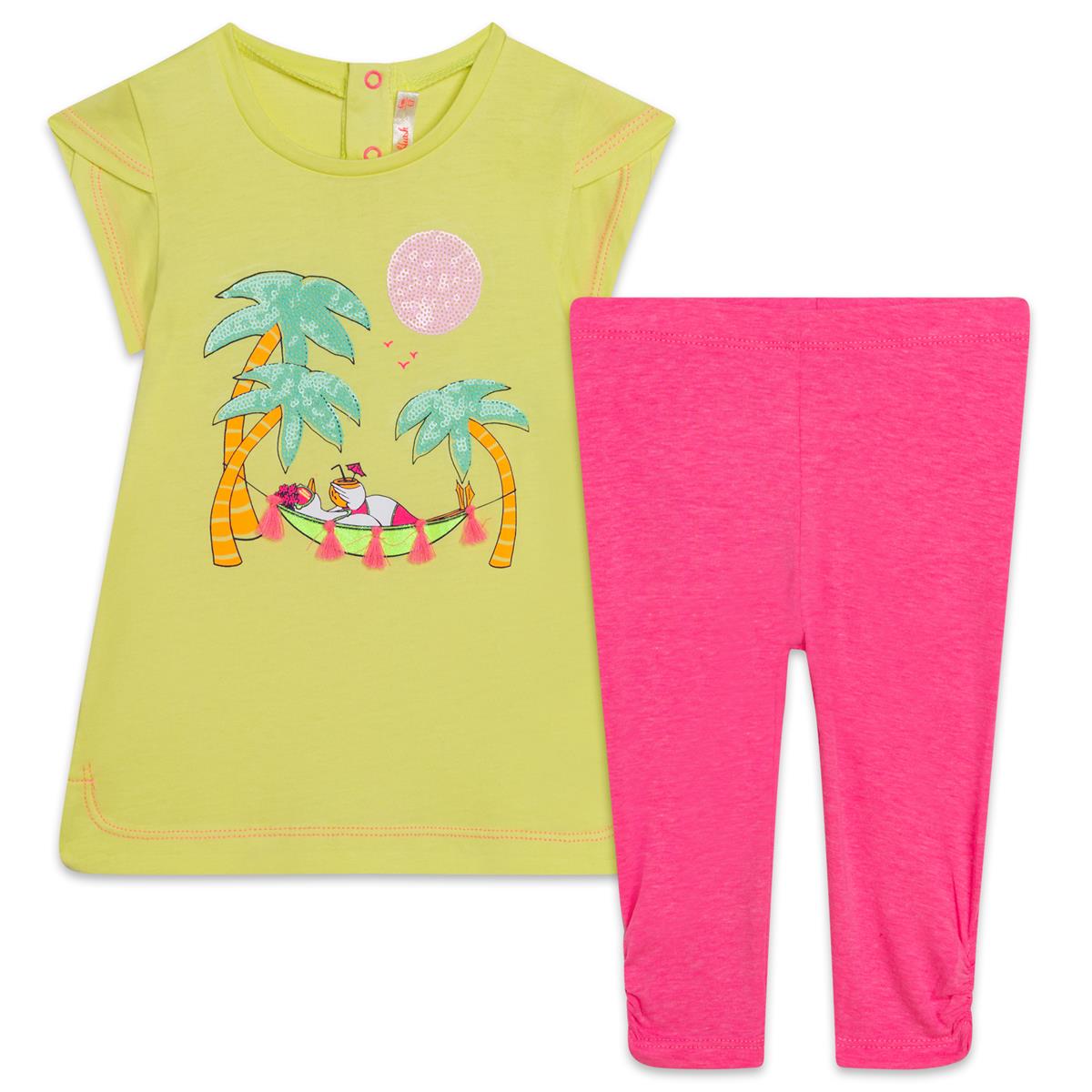 Baby Girls Yellow Dress Set
